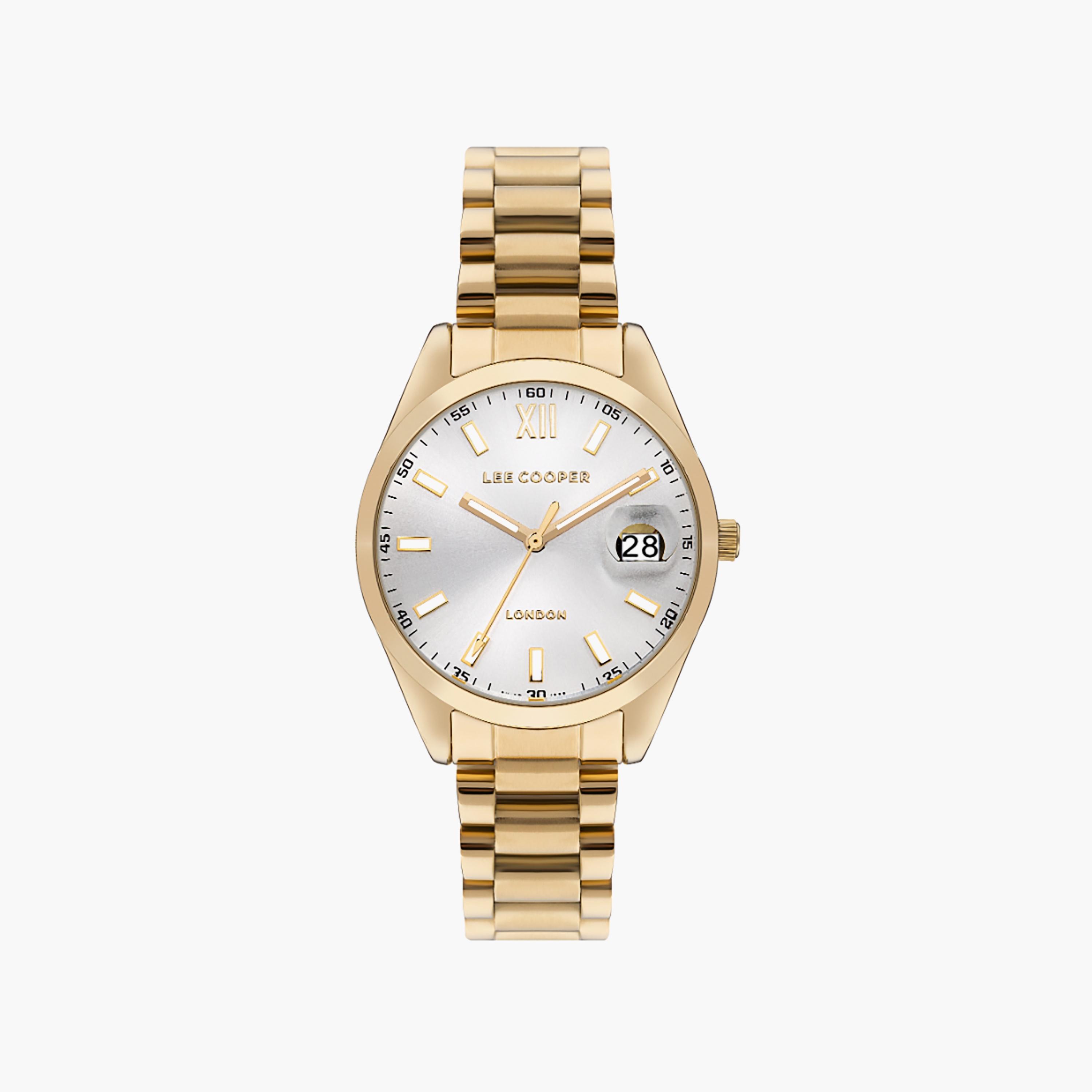 Lee Cooper Women's 34 MM Gold Analog Stainless Steel Watch | LC07827.130-women-watchesandjewellery-watches-image-1