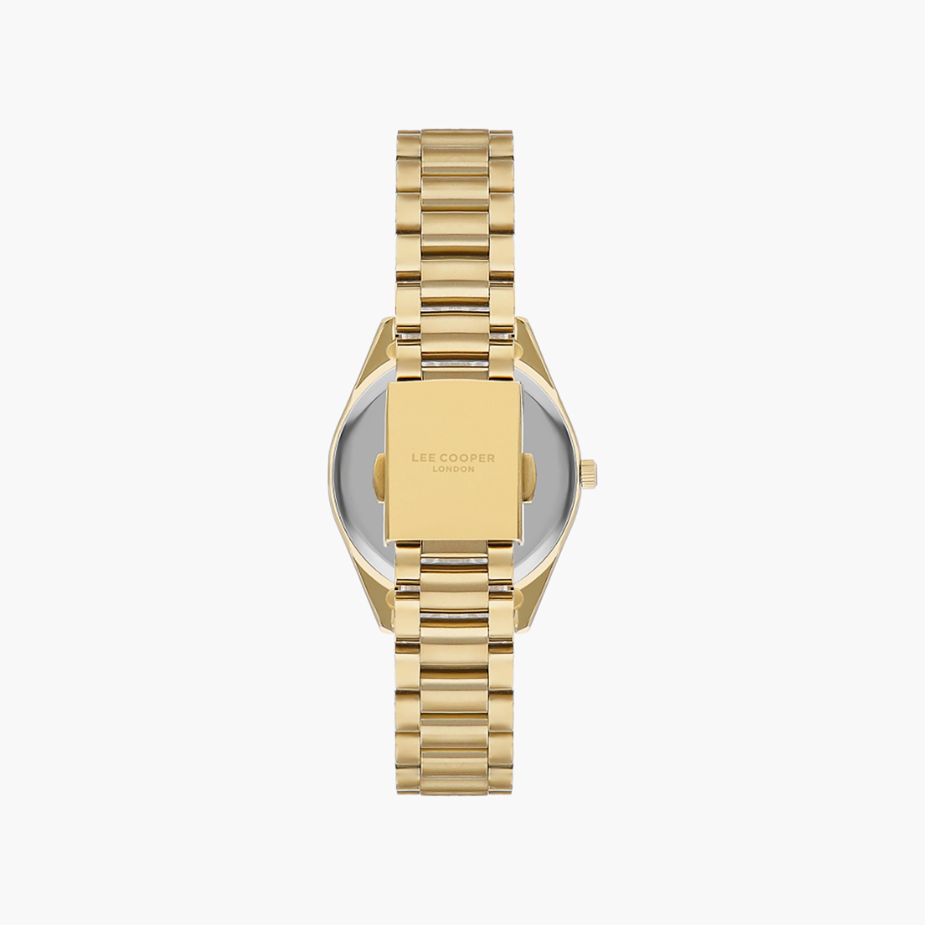 Lee Cooper Women's 34 MM Gold Analog Stainless Steel Watch | LC07827.130-women-watchesandjewellery-watches-image-3