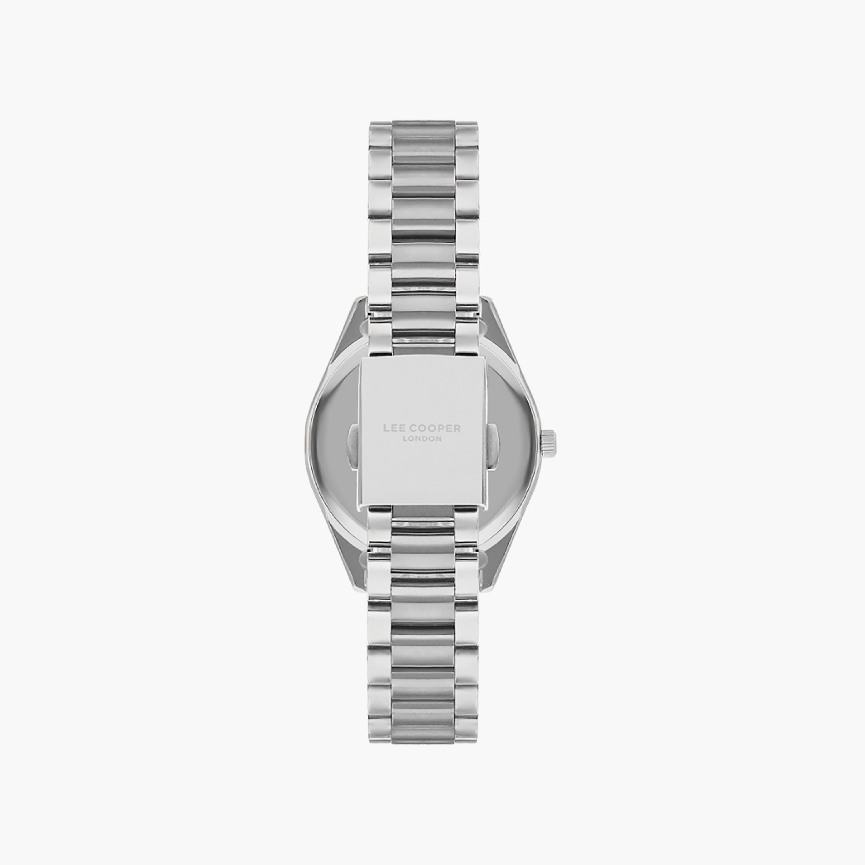 ساعة أنالوج فضية ذات ستانلس ستيل مع 34 ملم من لي كوبر للنساء | LC07827.370-women-watchesandjewellery-watches-image-3