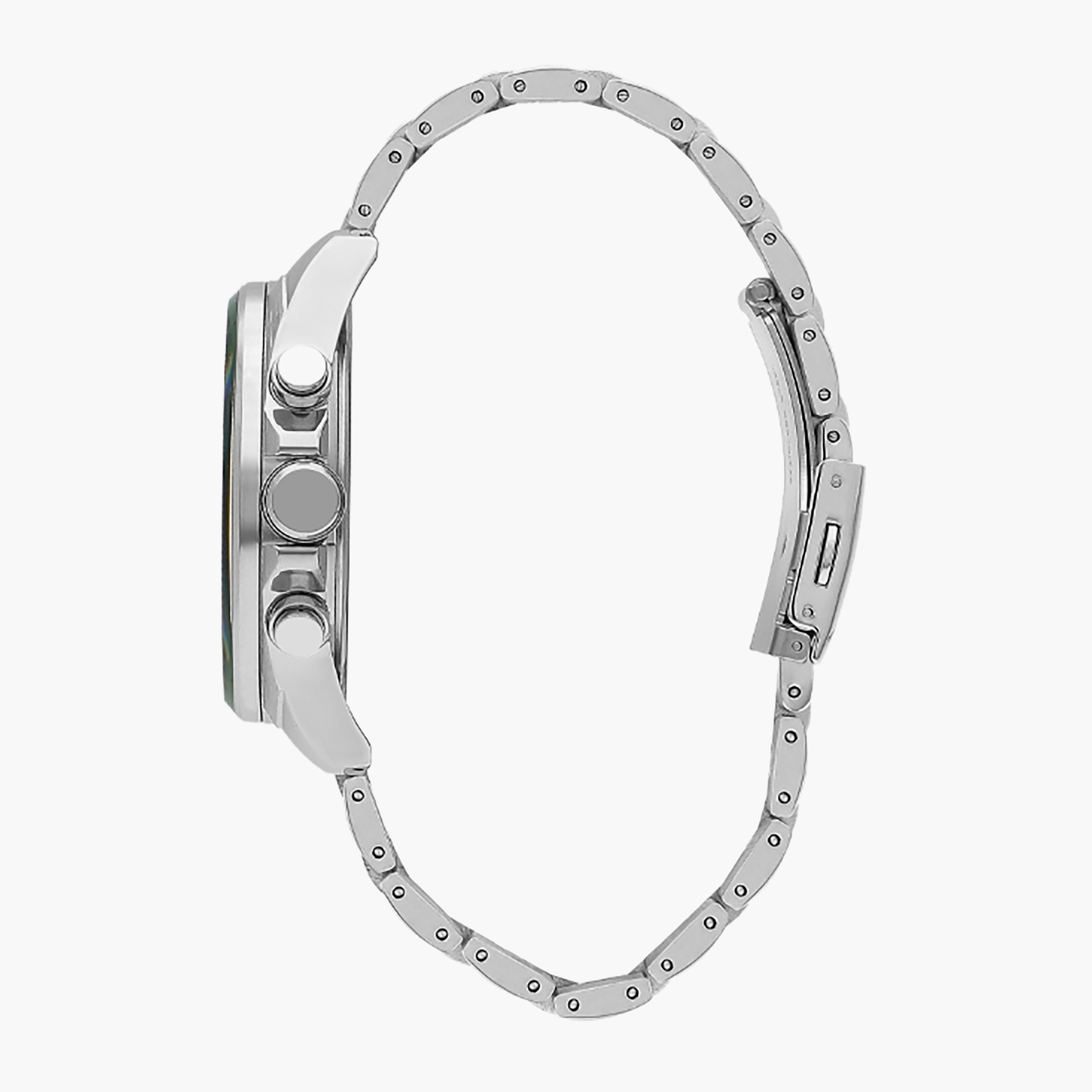 Lee Cooper Men's 46 MM Silver Chronograph Stainless Steel Watch | LC07830.340-men-watchesandjewellery-watches-image-2