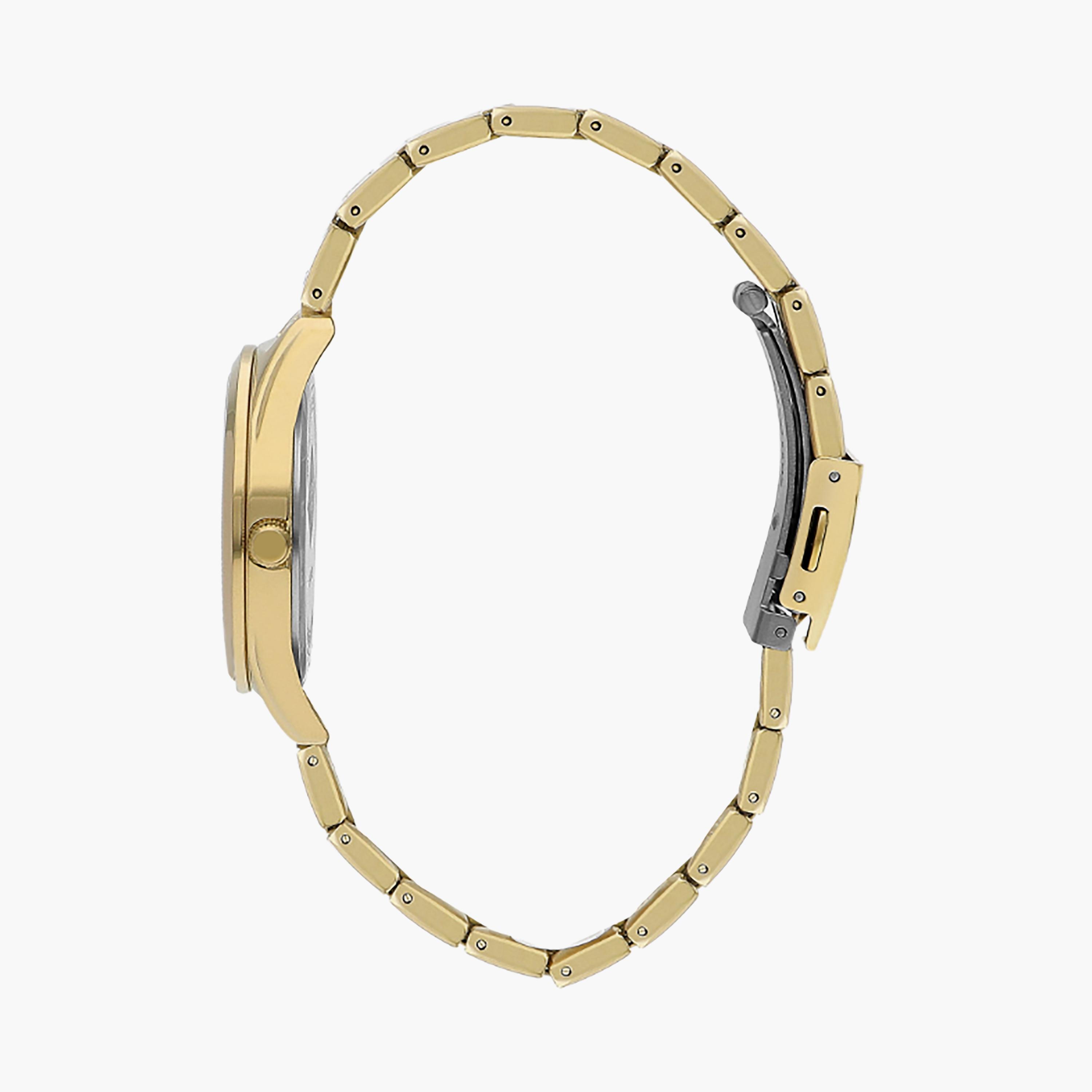 ساعة أنالوج ذھبية ذات ستانلس ستيل مع 34 ملم من لي كوبر للنساء | LC07833.130-women-watchesandjewellery-watches-image-2