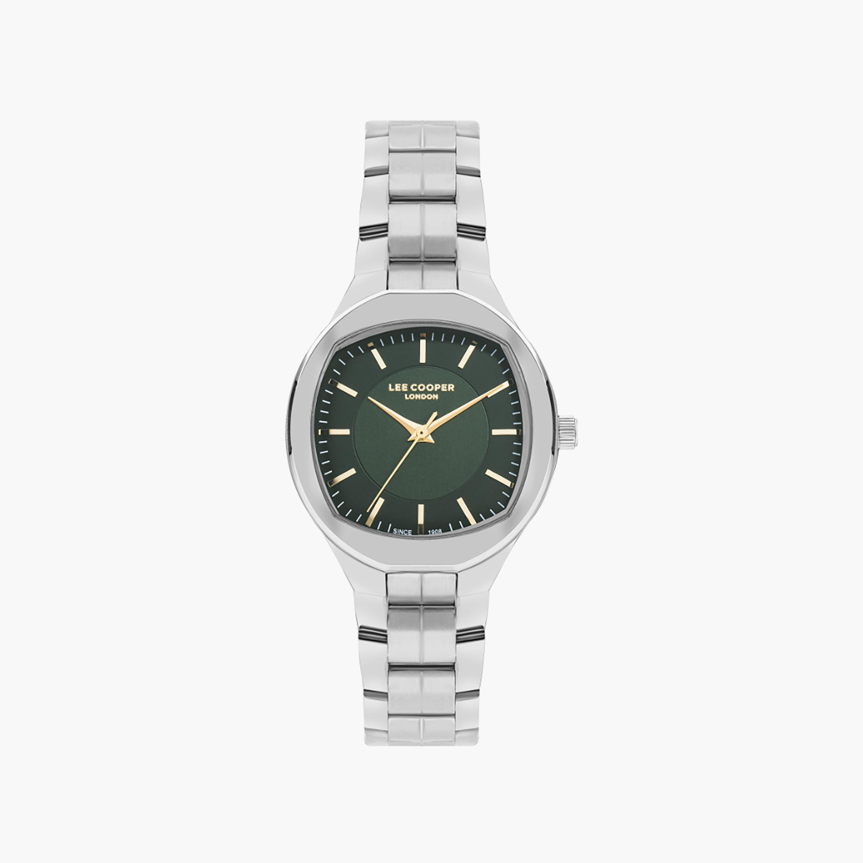 ساعة أنالوج فضية ذات ستانلس ستيل مع 33 ملم من لي كوبر للنساء | LC07850.370-women-watchesandjewellery-watches-image-1