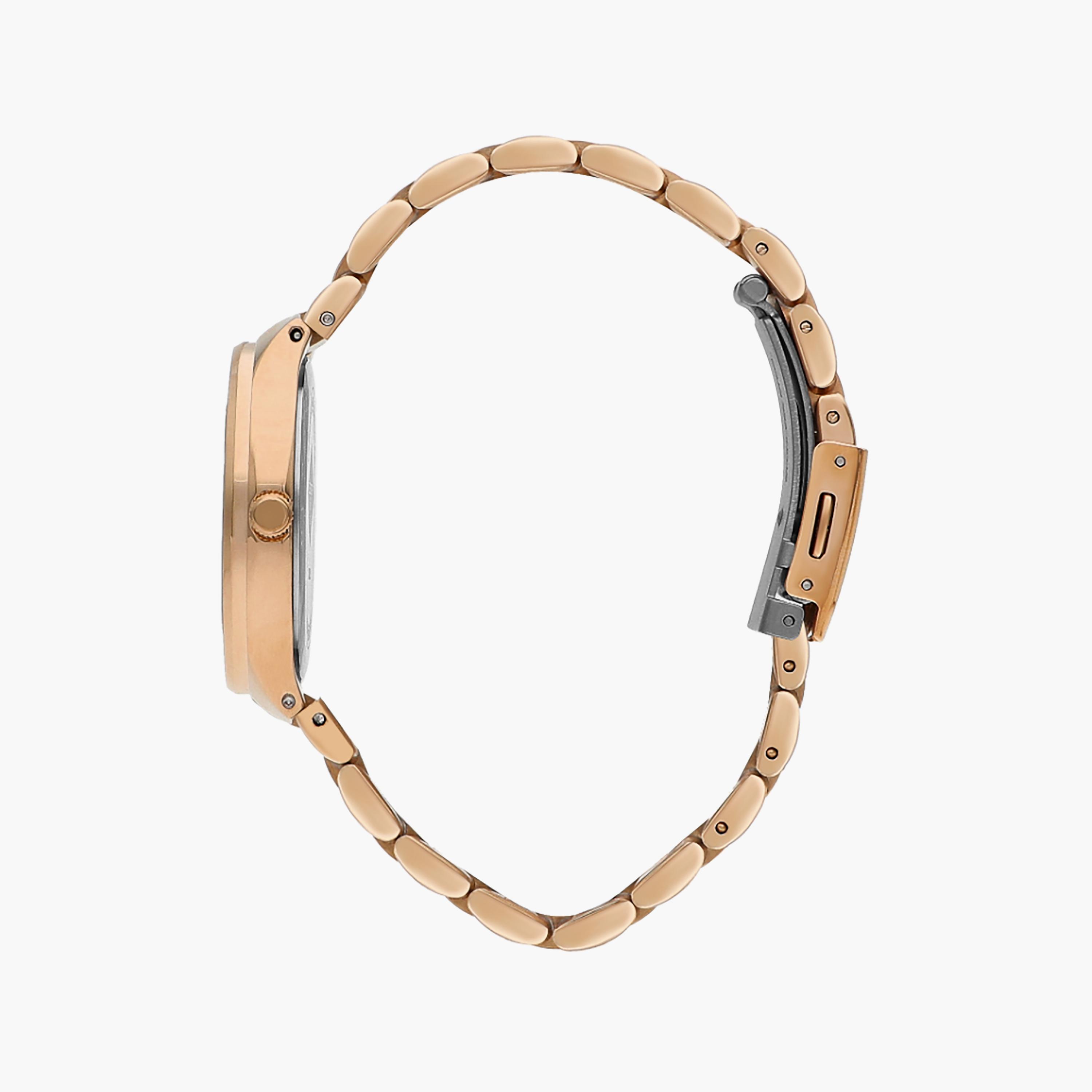 Lee Cooper Women's 33 MM Rose Gold Analog Stainless Steel Watch | LC07850.430-women-watchesandjewellery-watches-image-2