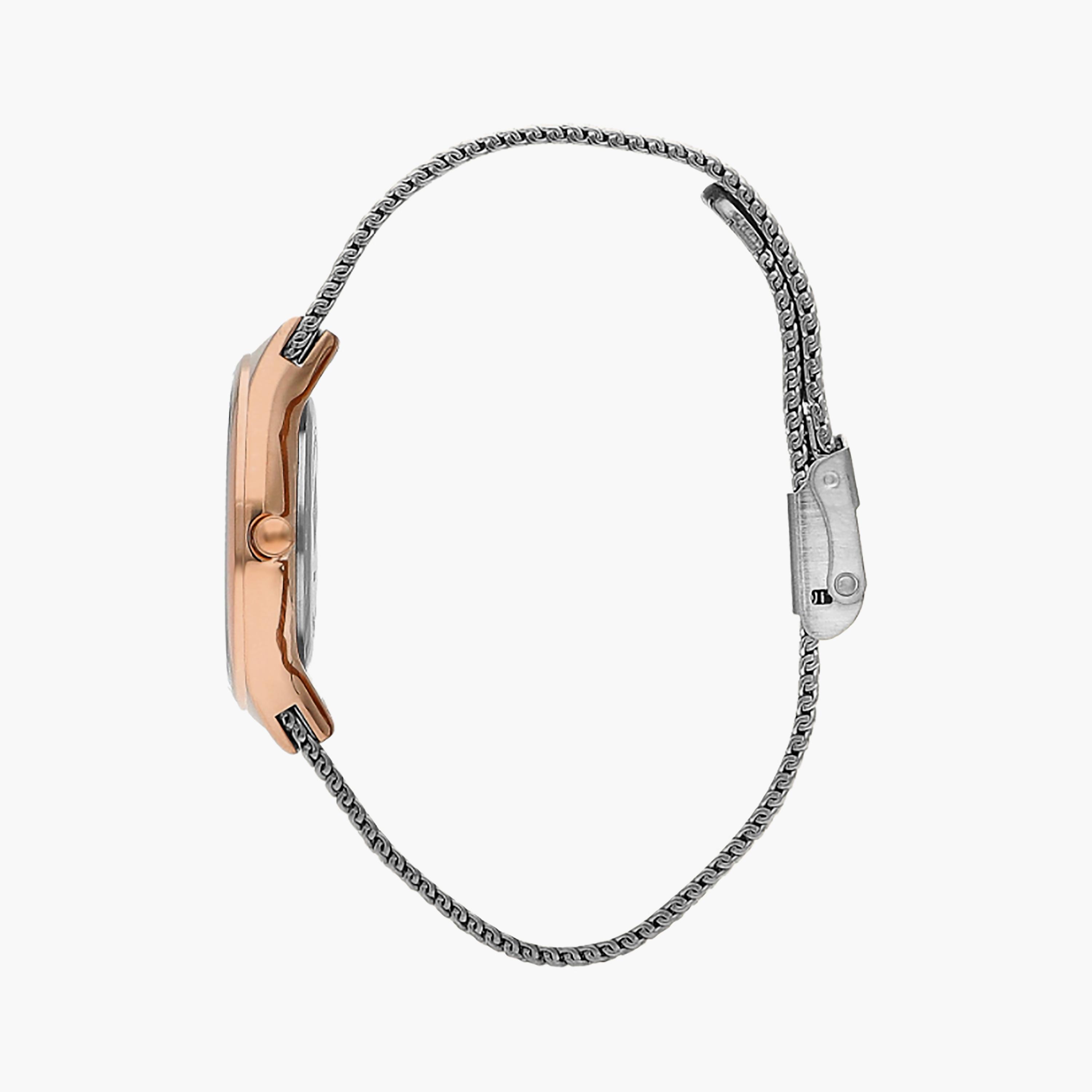 ساعة لي كوبر للنساء 32 ملم بلون فضية ذات انالوج شبكية | LC07862.530-women-watchesandjewellery-watches-image-2