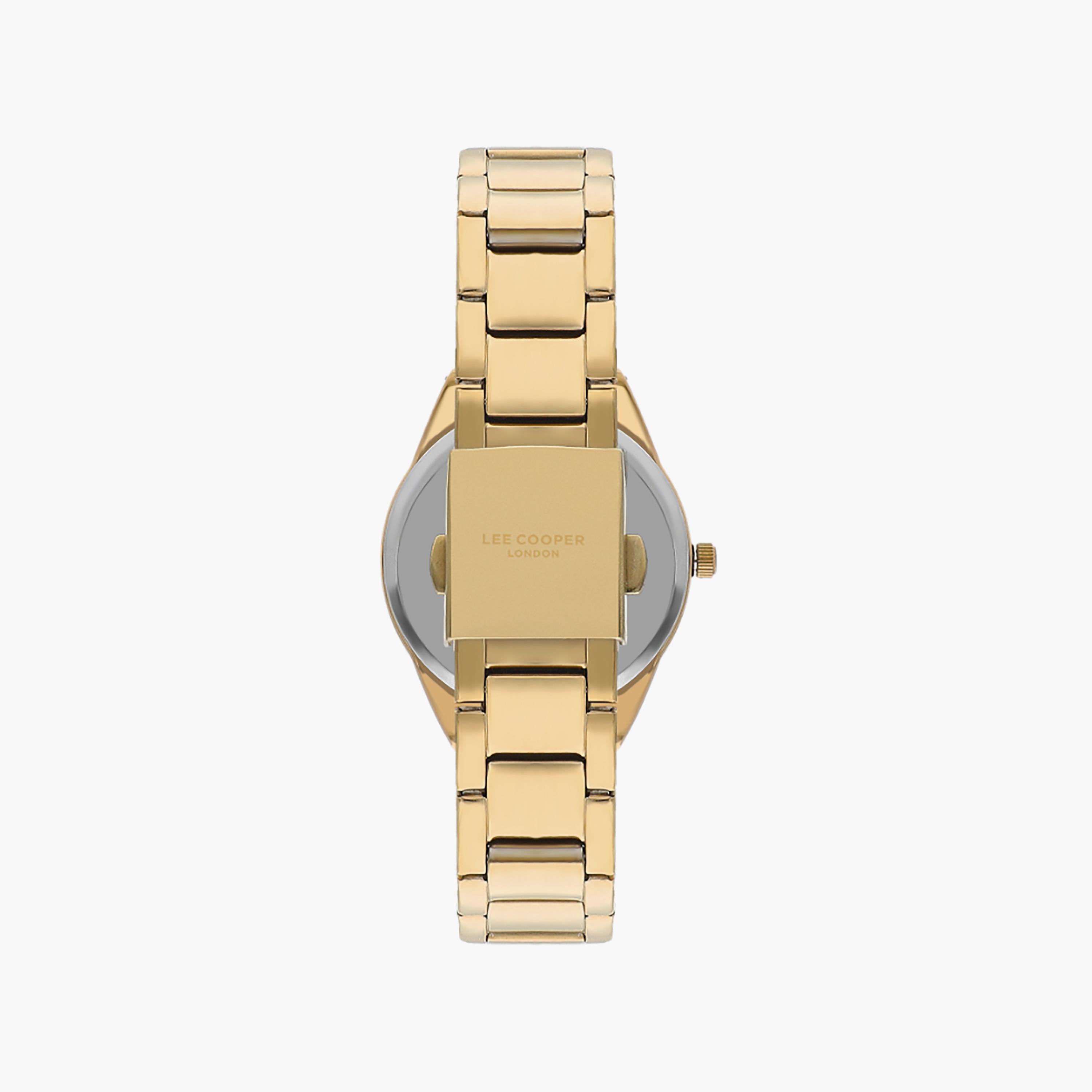 Lee Cooper Women's 36 MM Gold Analog Stainless Steel Watch | LC07863.170-women-watchesandjewellery-watches-image-3