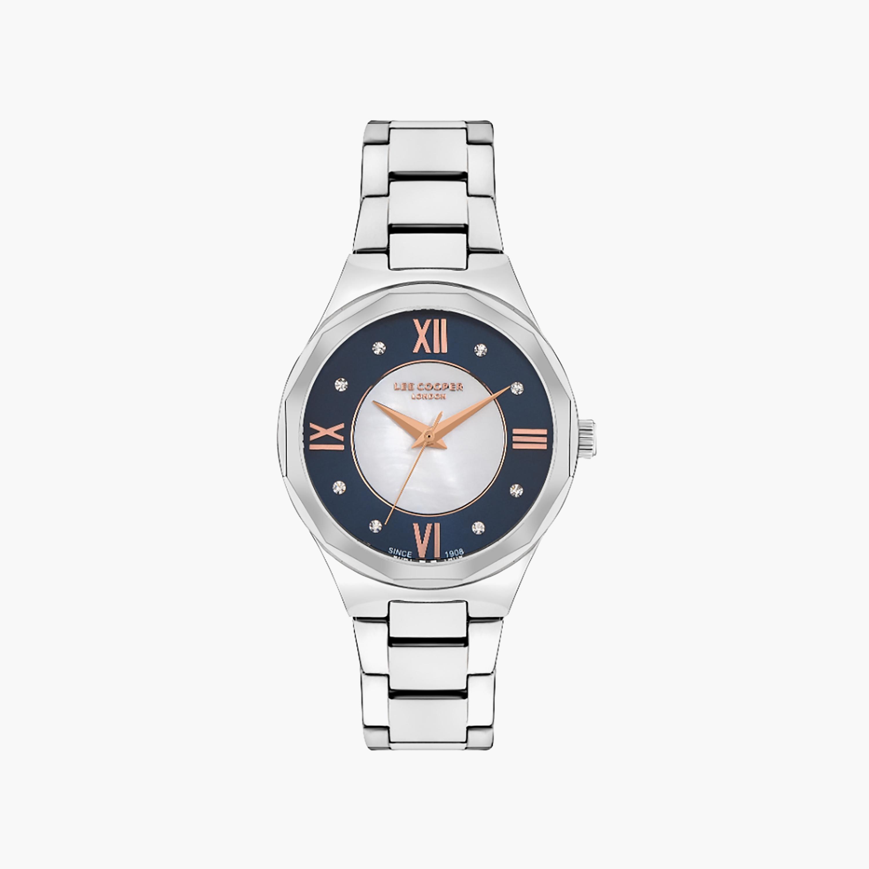 Lee Cooper Women's 32 MM Silver Analog Stainless Steel Watch | LC07922.390-women-watchesandjewellery-watches-image-1