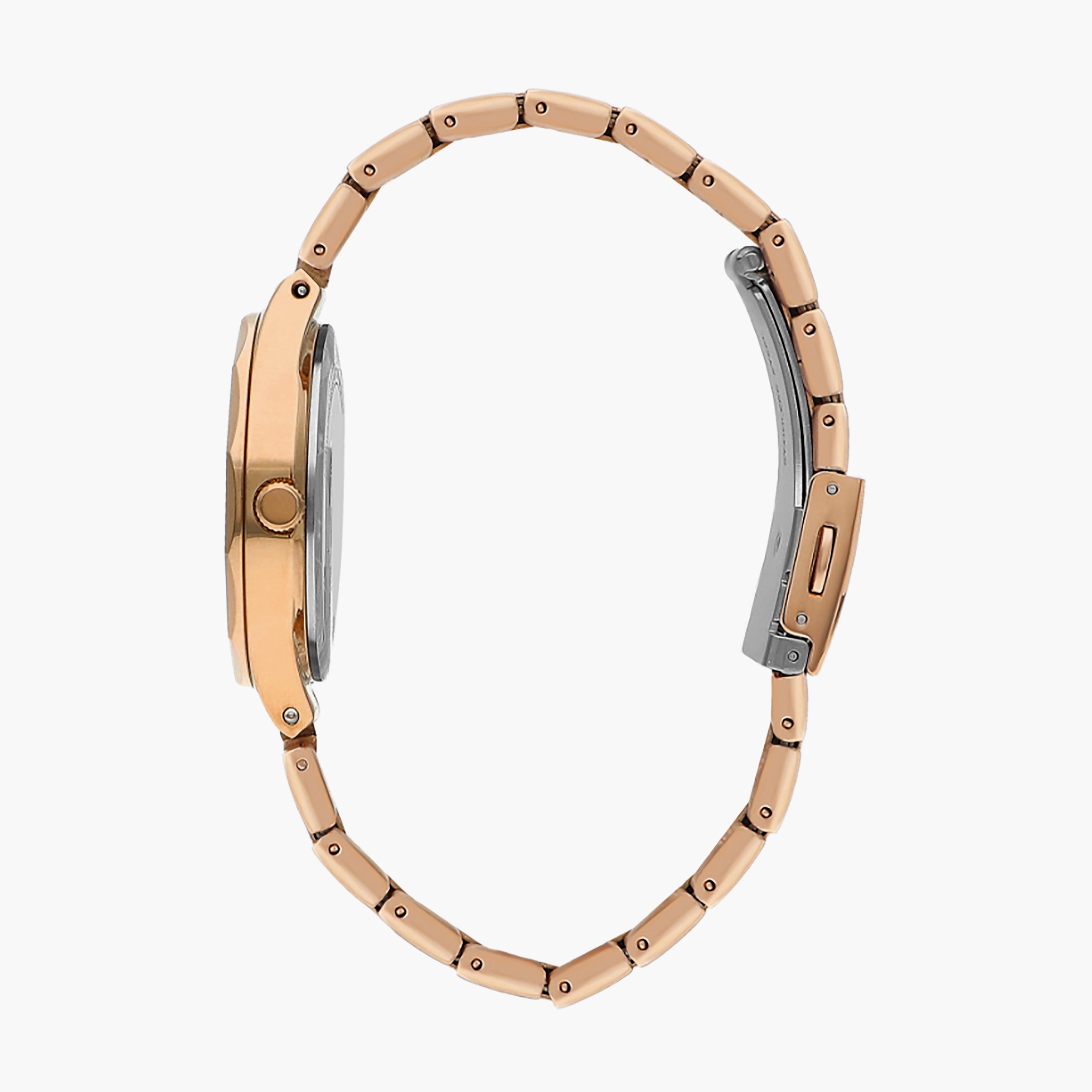 ساعة أنالوج ذھبية وردية ذات ستانلس ستيل مع 32 ملم من لي كوبر للنساء | LC07922.470-women-watchesandjewellery-watches-image-2