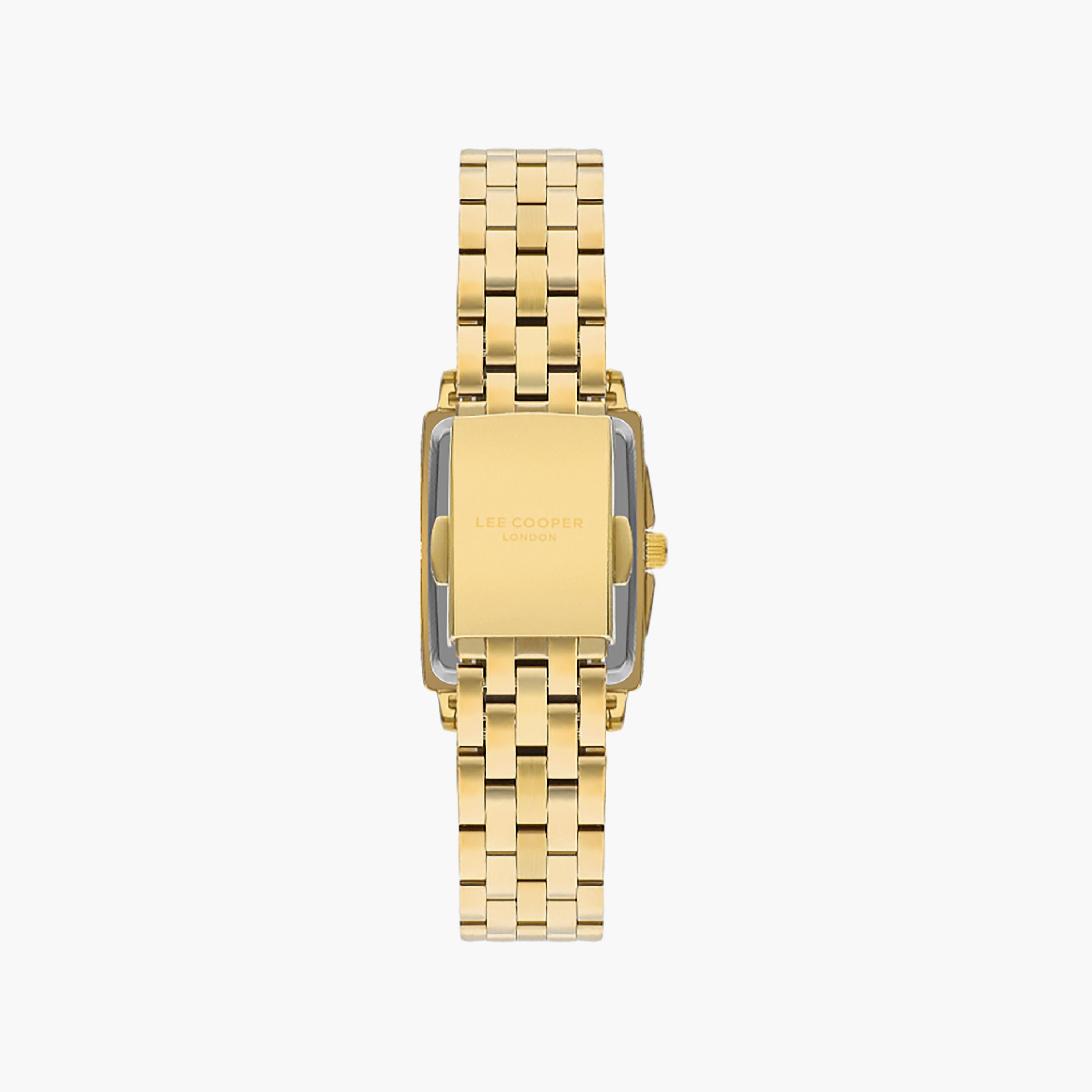 ساعة أنالوج ذھبية ذات ستانلس ستيل مع 33 ملم من لي كوبر للنساء | LC07940.130-women-watchesandjewellery-watches-image-3