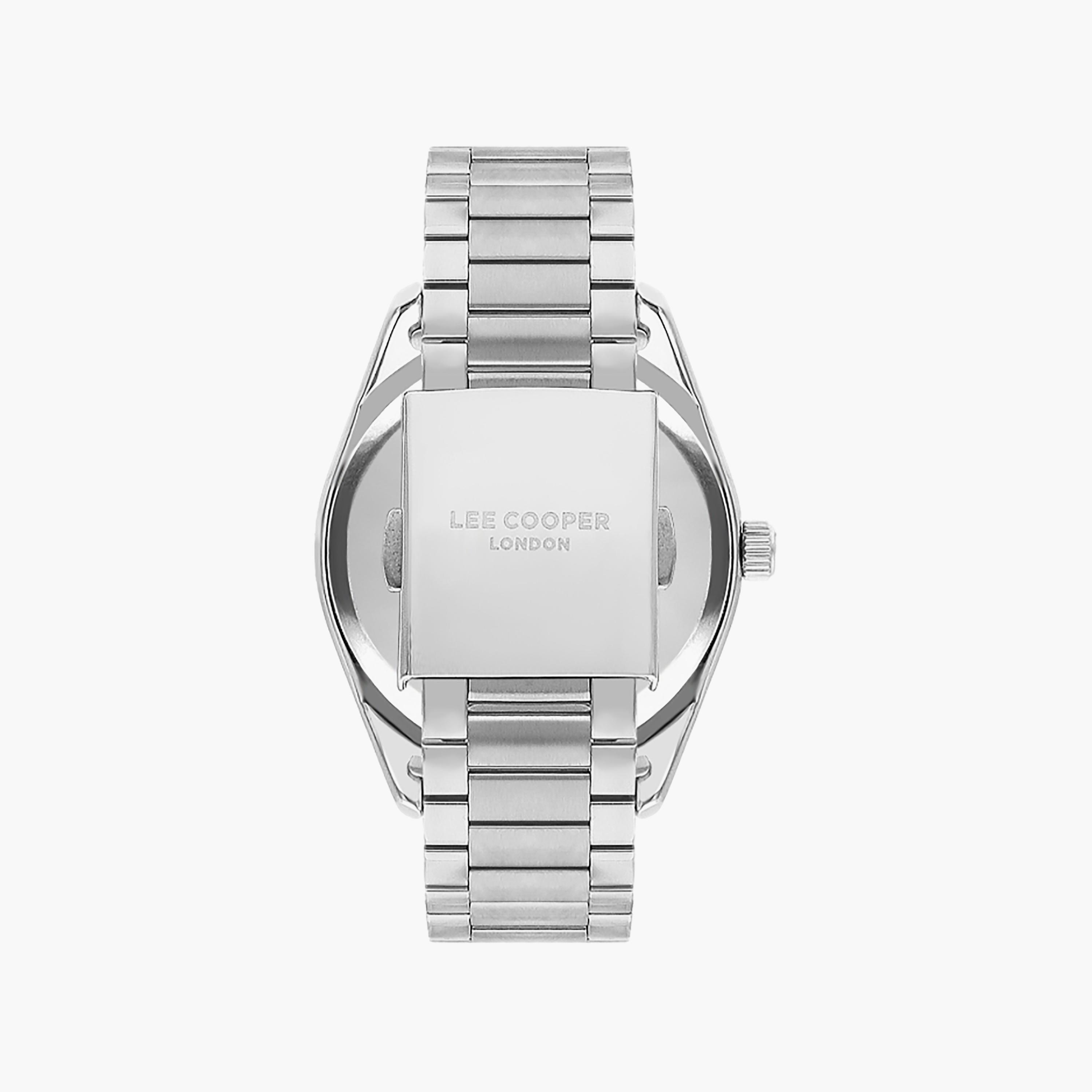 ساعة لي كوبر للرجال 42 ملم انالوج بلون فضي مع ستانلس ستيل | LC07950.260-men-watchesandjewellery-watches-image-3