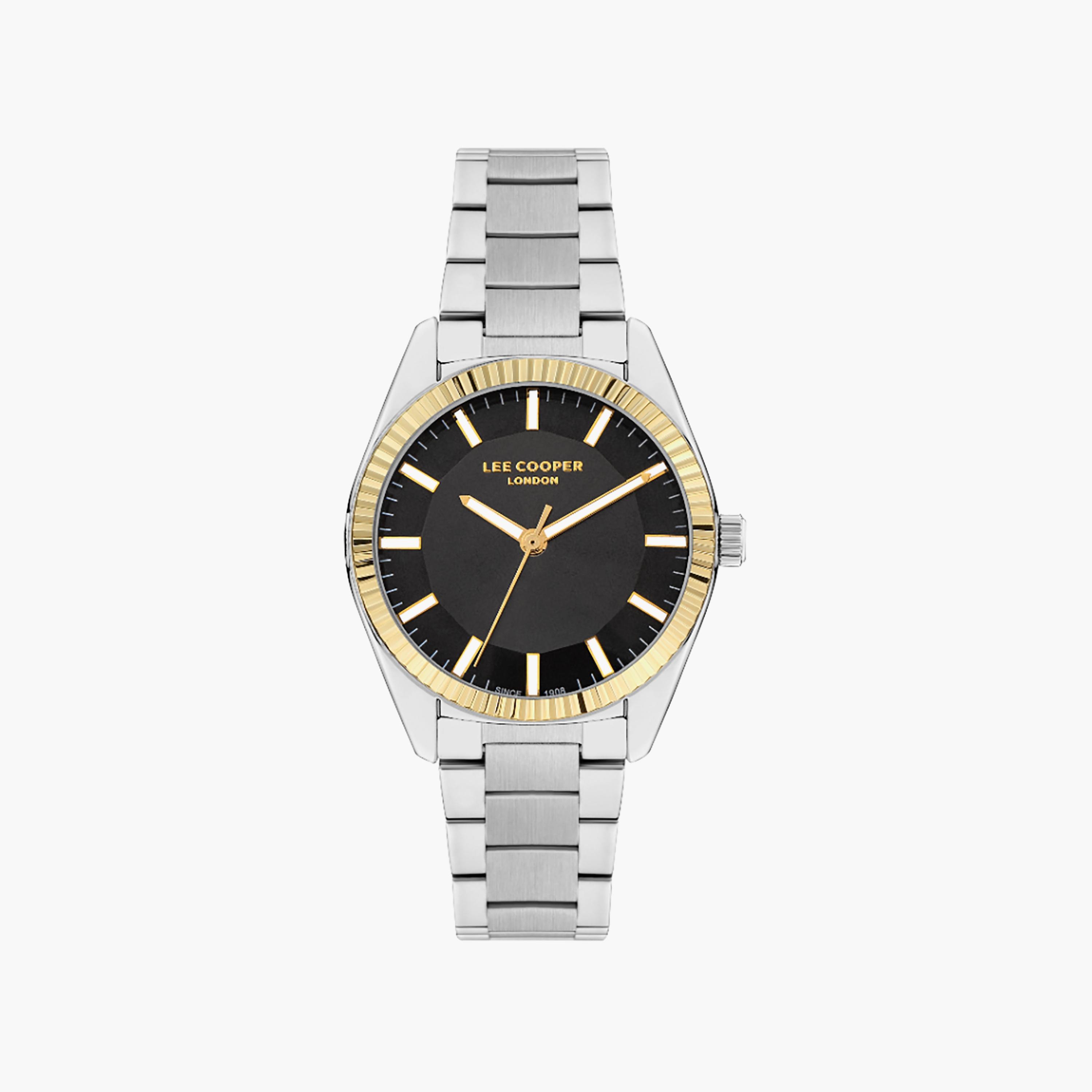 ساعة أنالوج فضية ذات ستانلس ستيل مع 32 ملم من لي كوبر للنساء | LC07951.260-women-watchesandjewellery-watches-image-1