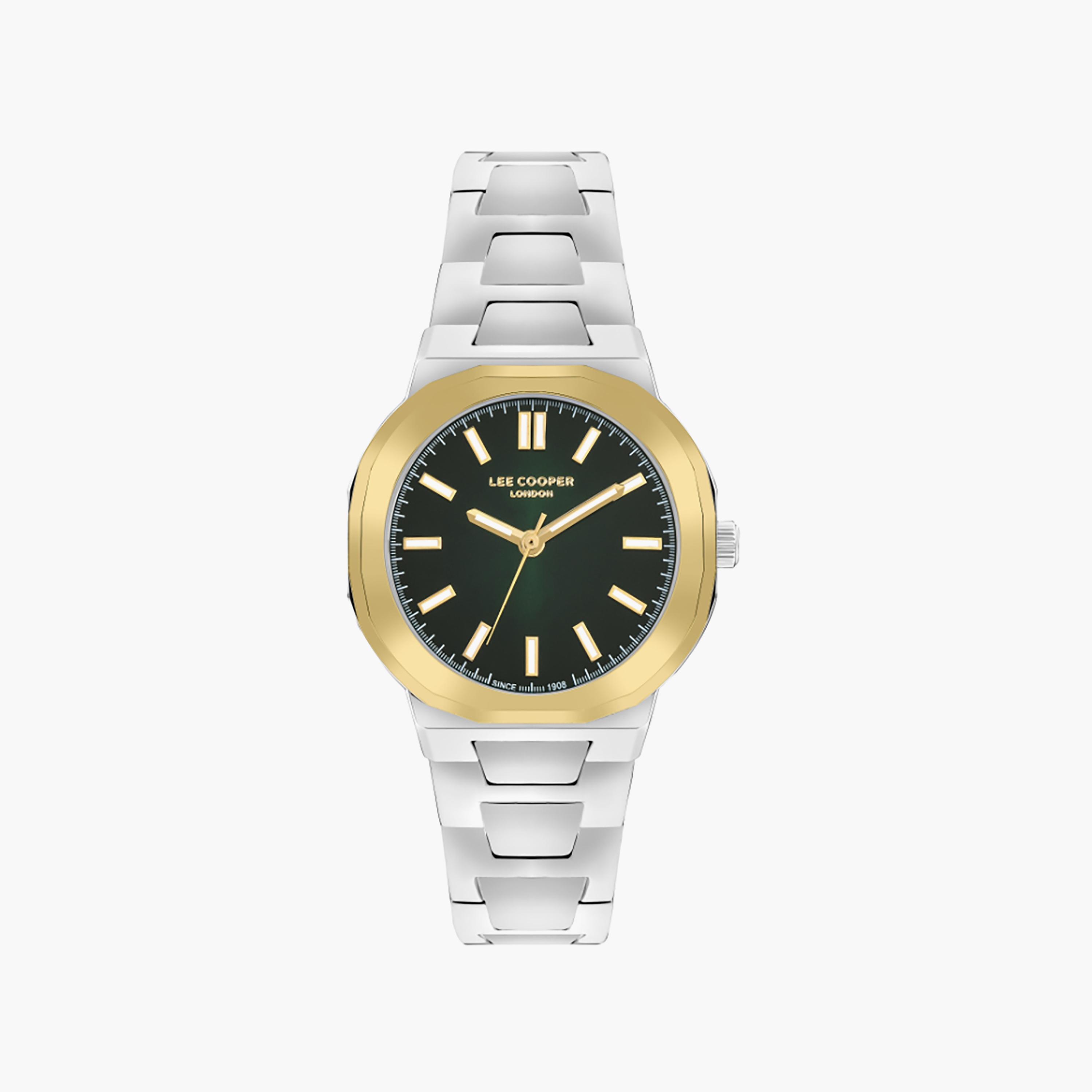 ساعة أنالوج فضية ذات ستانلس ستيل مع 32 ملم من لي كوبر للنساء | LC07953.270-women-watchesandjewellery-watches-image-1