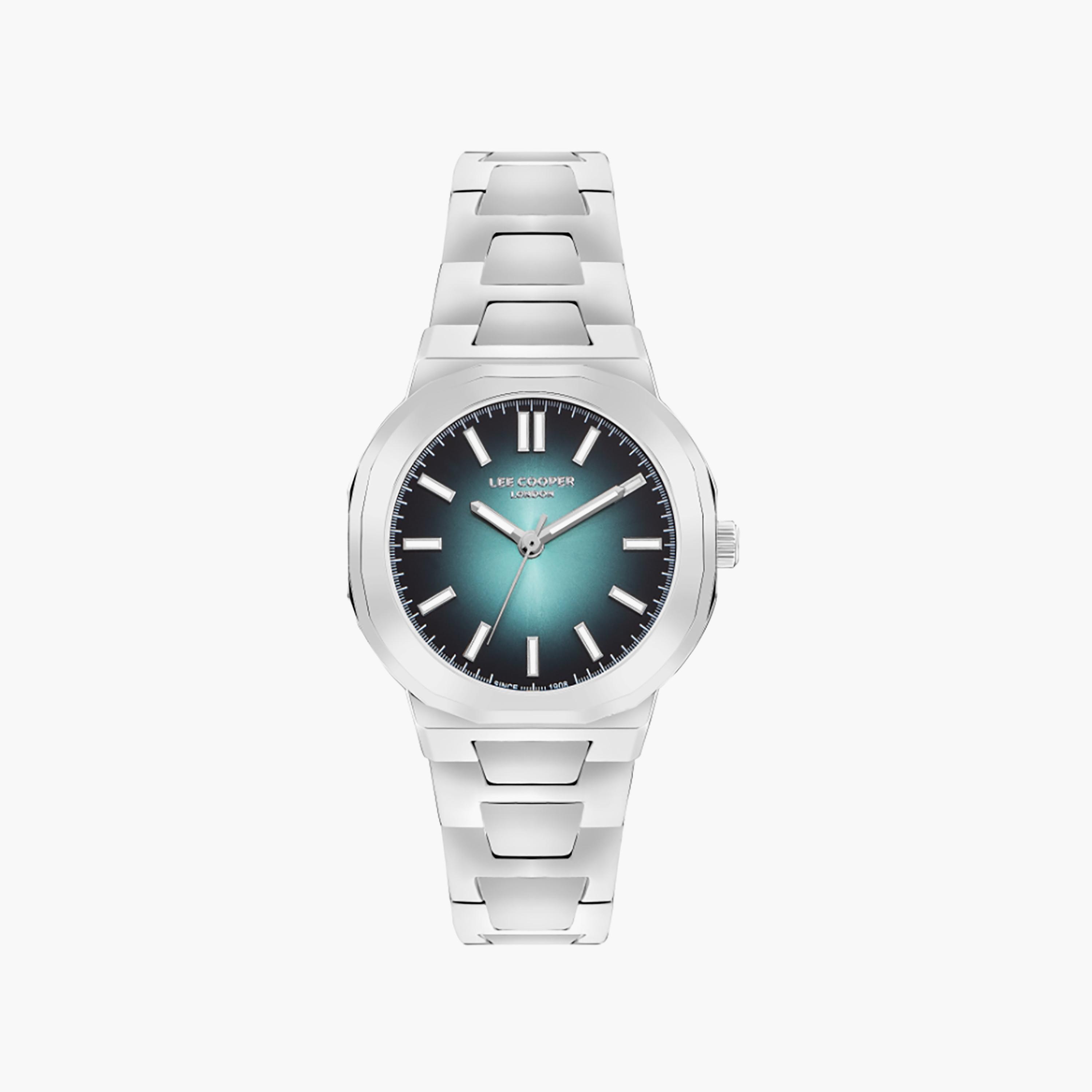 ساعة أنالوج فضية ذات ستانلس ستيل مع 32 ملم من لي كوبر للنساء | LC07953.390-women-watchesandjewellery-watches-image-1