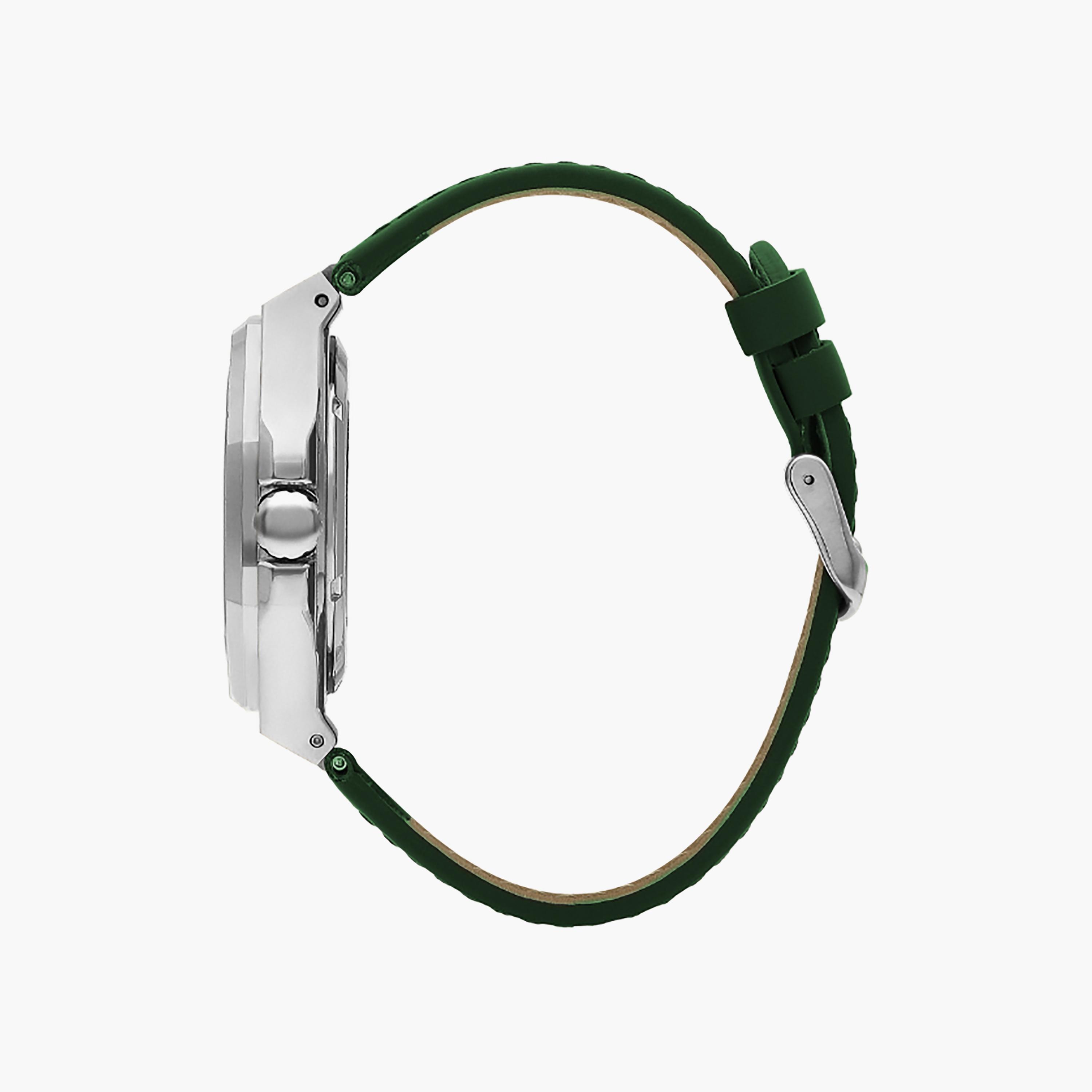 Lee Cooper Men's 43 MM Green Automatic Leather Watch | LC07978.377-men-watchesandjewellery-watches-image-2