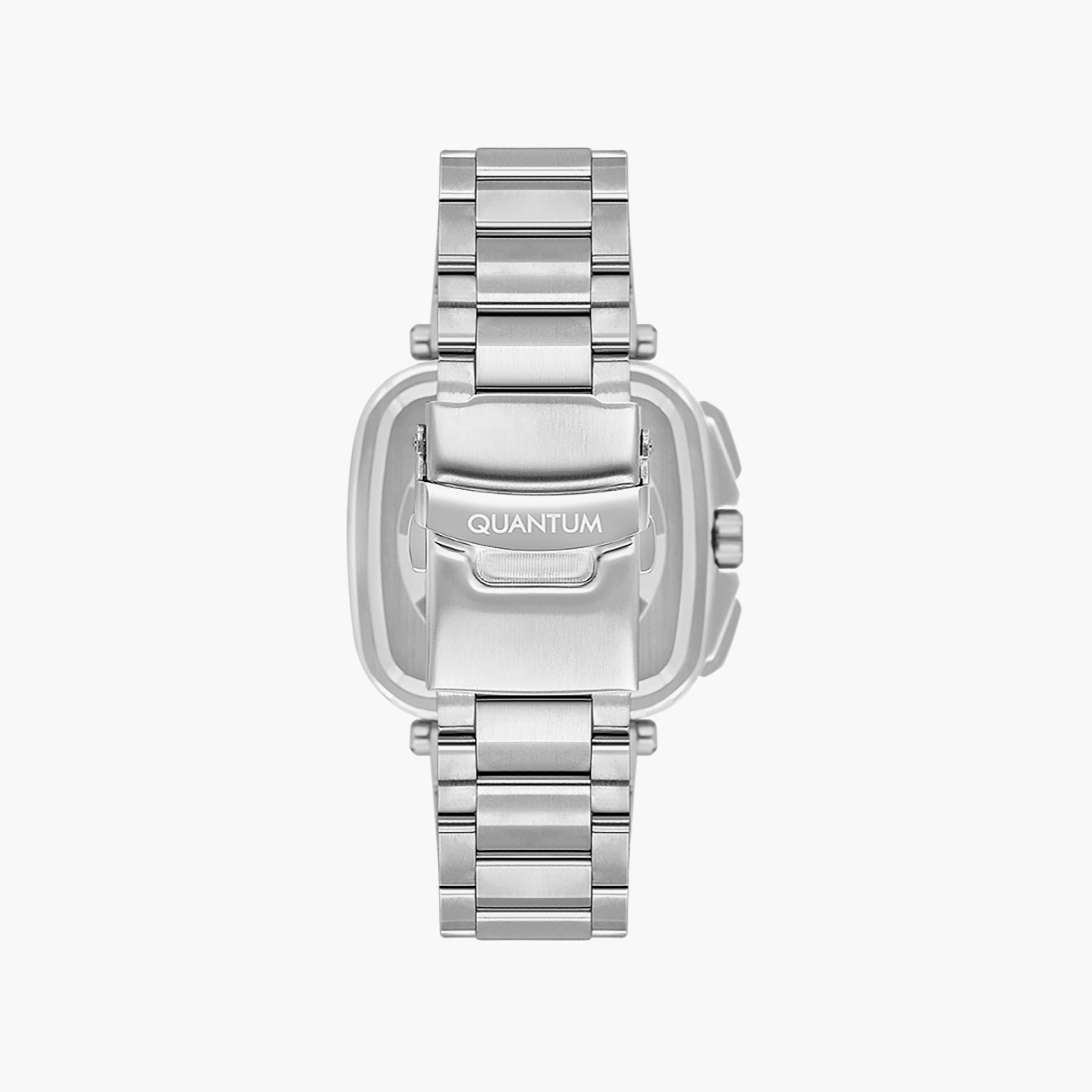 ساعة كوانتوم للرجال 44 ملم كرونوغراف بلون فضي مع ستانلس ستيل | PWG1092.350-men-watchesandjewellery-watches-image-3