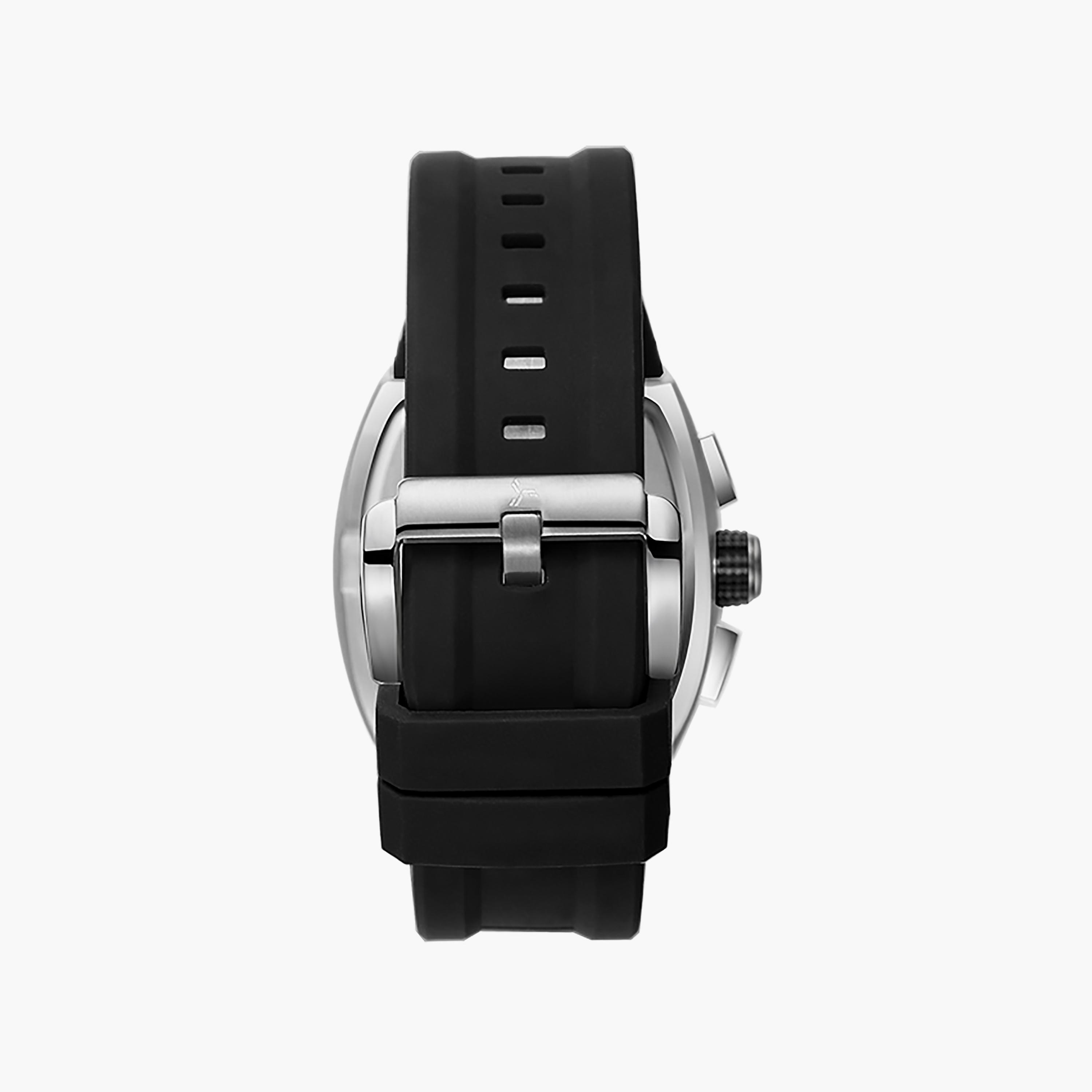 Tornado Men's 43 MM Black Chronograph Silicone Watch | T23105-XSBB-men-watchesandjewellery-watches-image-3