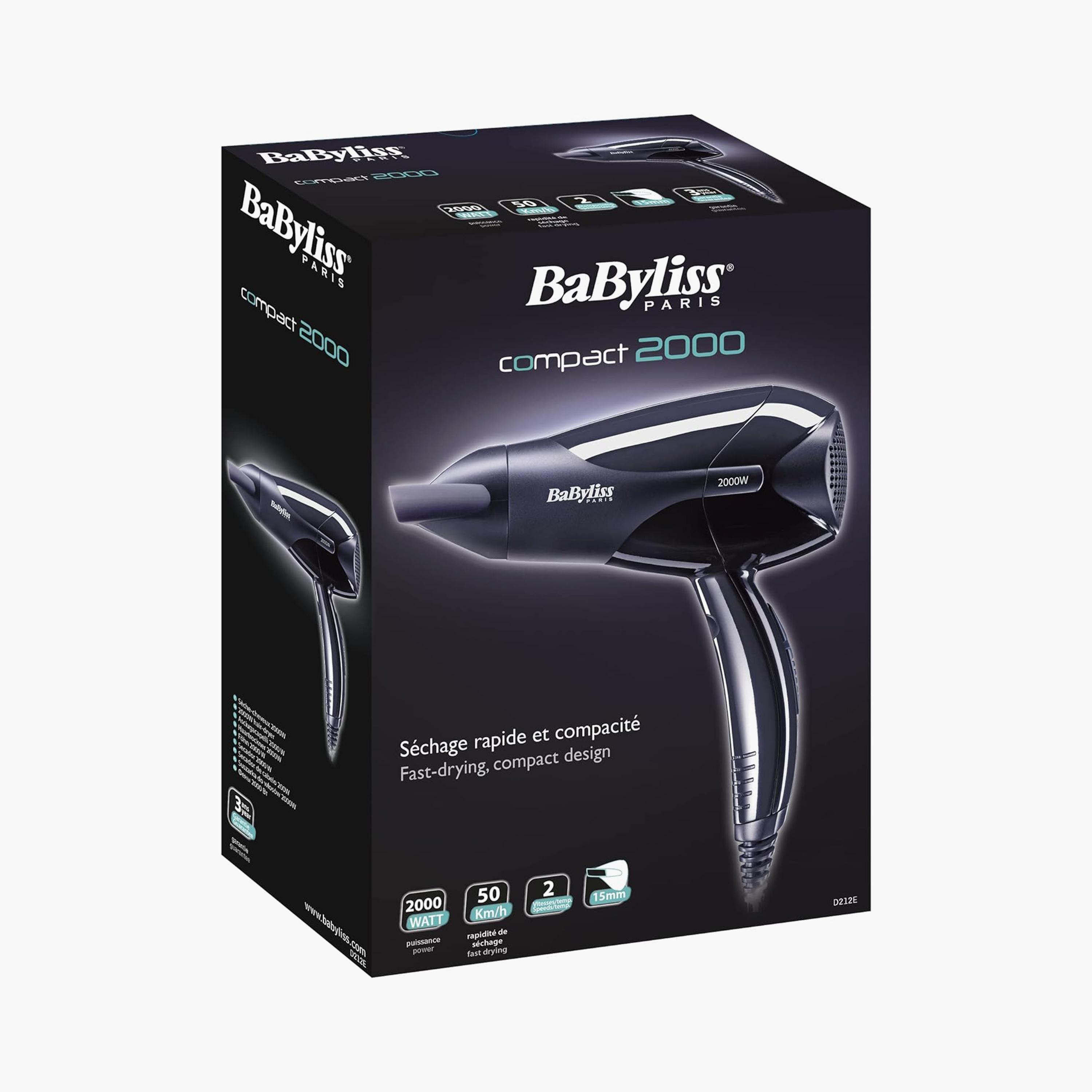 BaByliss Hair Dryer Black | D212SDE-beautyandpersonalcare-appliances-hairstylingtools-hairdryers-image-3