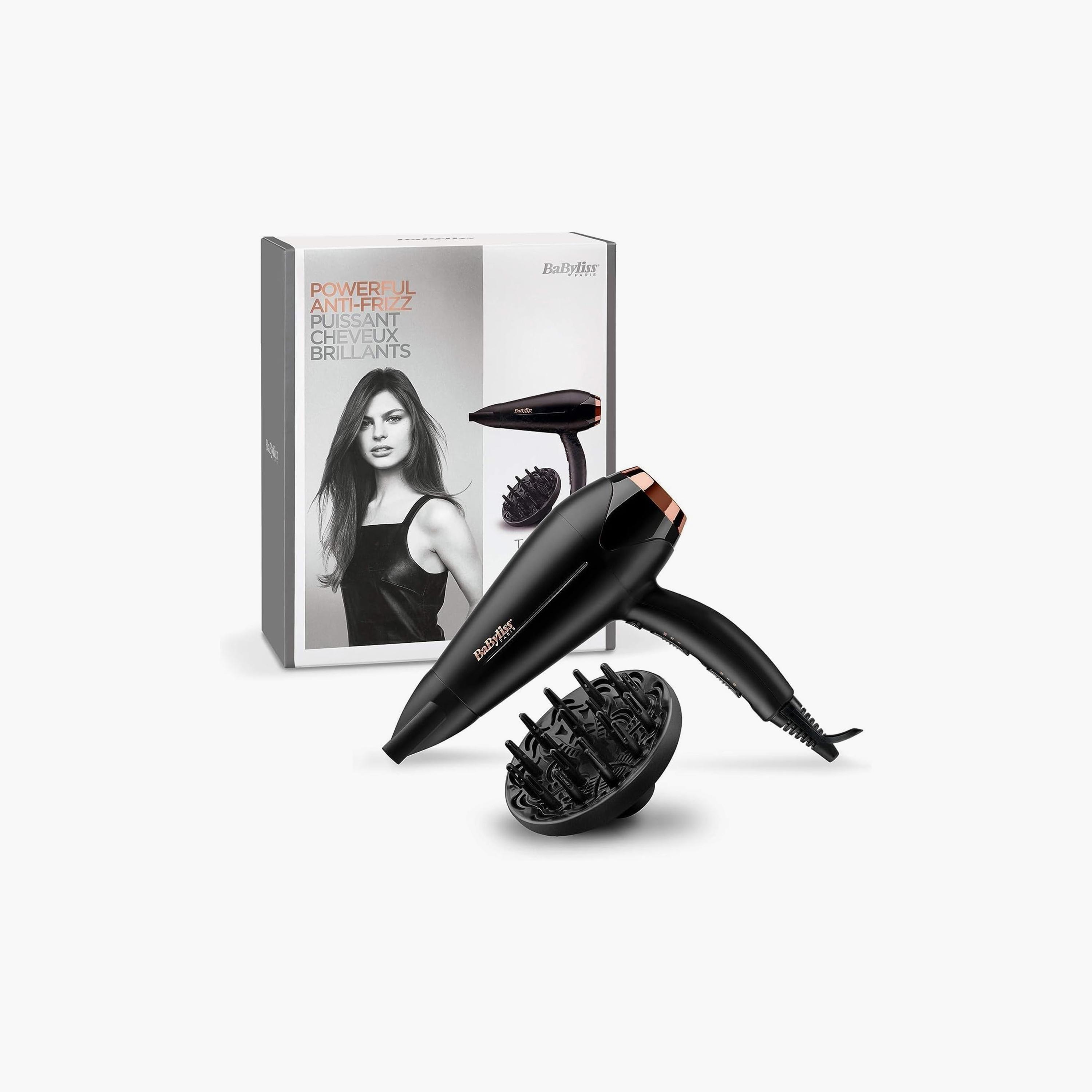 مجفف شعر D570dsde ذو 2200 واط بلون أسود وذهبي أسود من بابيليس | D570DSDE-beautyandpersonalcare-appliances-hairstylingtools-hairdryers-image-2