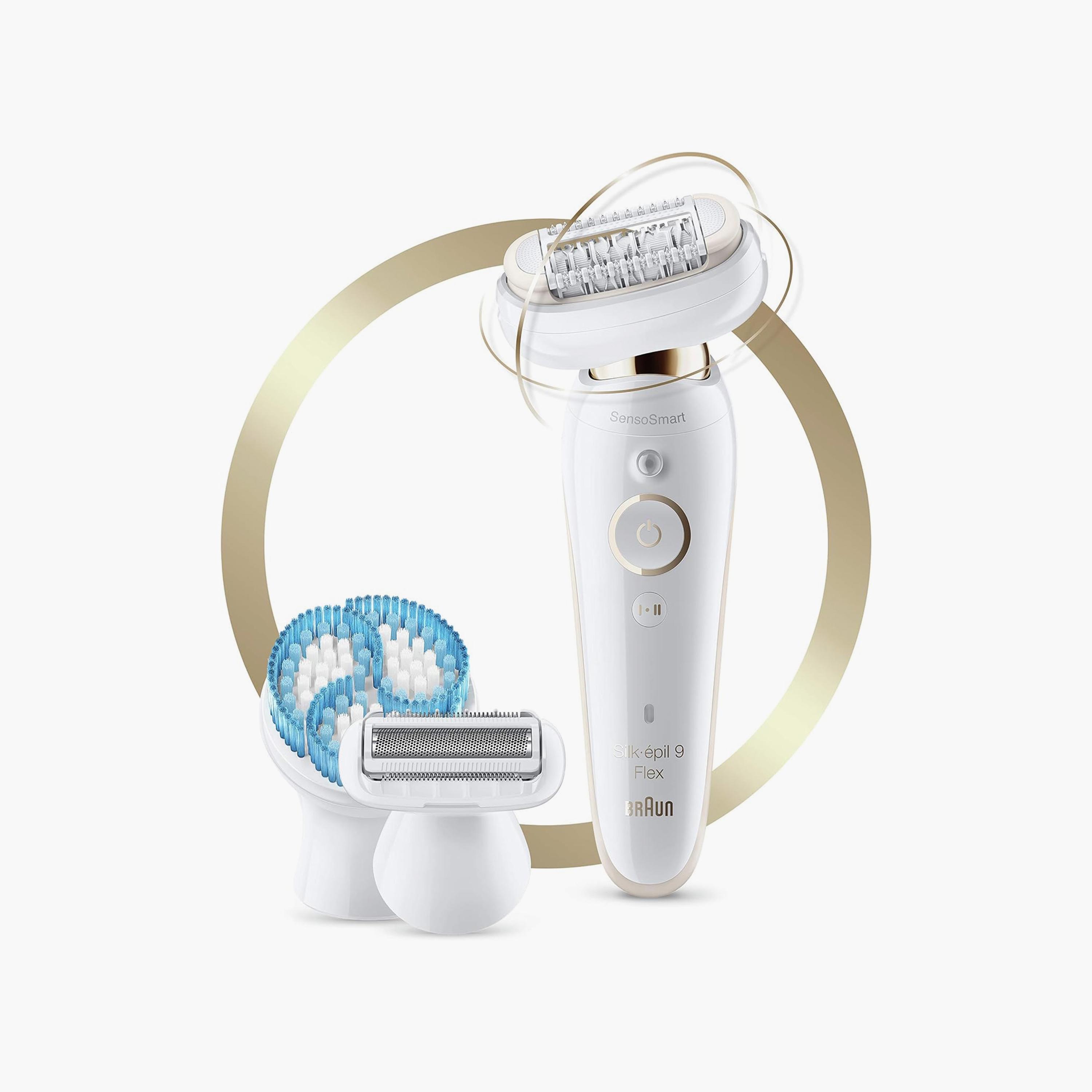 ماكينة إزالة الشعر الرطبة والجافة ذات براون سيلك-إبيل 9 باللون الأبيض | SES9010-beautyandpersonalcare-appliances-hairremovaltools-image-1