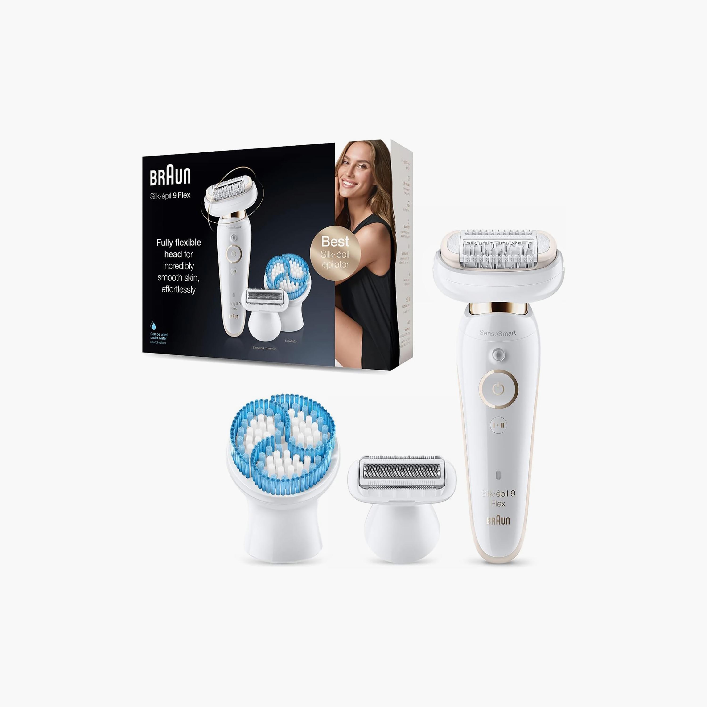 ماكينة إزالة الشعر الرطبة والجافة ذات براون سيلك-إبيل 9 باللون الأبيض | SES9010-beautyandpersonalcare-appliances-hairremovaltools-image-2