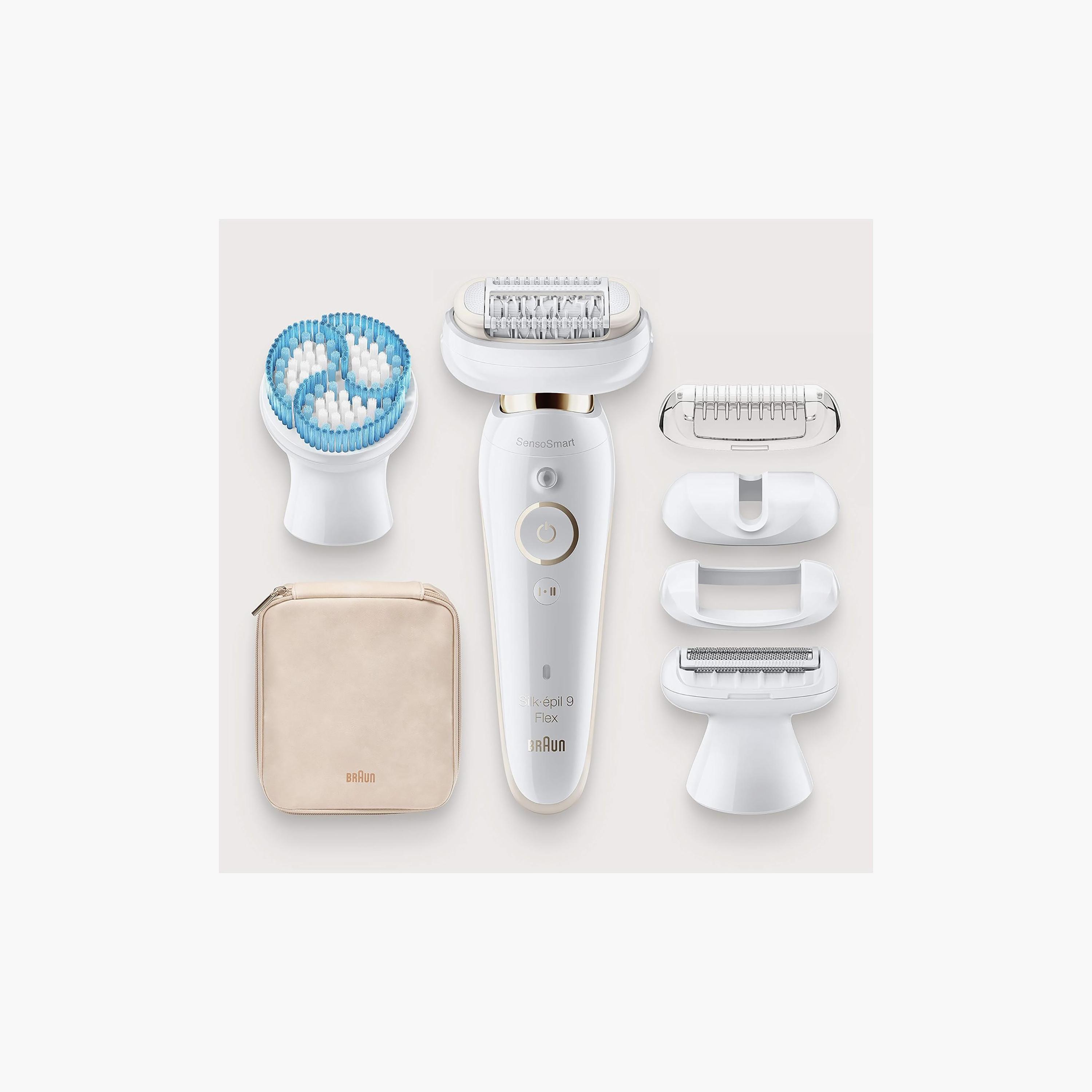 ماكينة إزالة الشعر الرطبة والجافة ذات براون سيلك-إبيل 9 باللون الأبيض | SES9010-beautyandpersonalcare-appliances-hairremovaltools-image-3