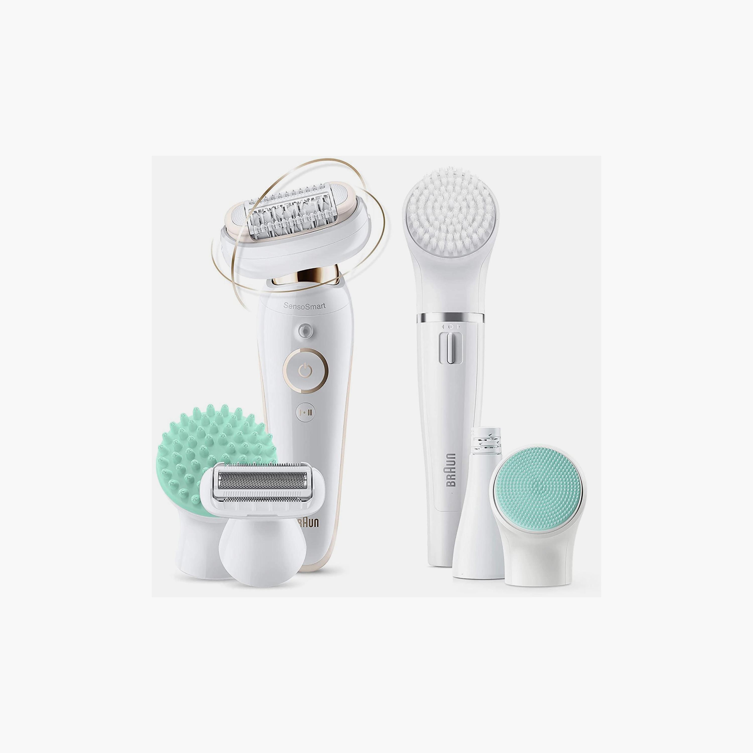 Braun Silk-Epil 9 Flex Wet and Dry Epilator White | SES 9300 3D-beautyandpersonalcare-appliances-hairremovaltools-shavers-image-1