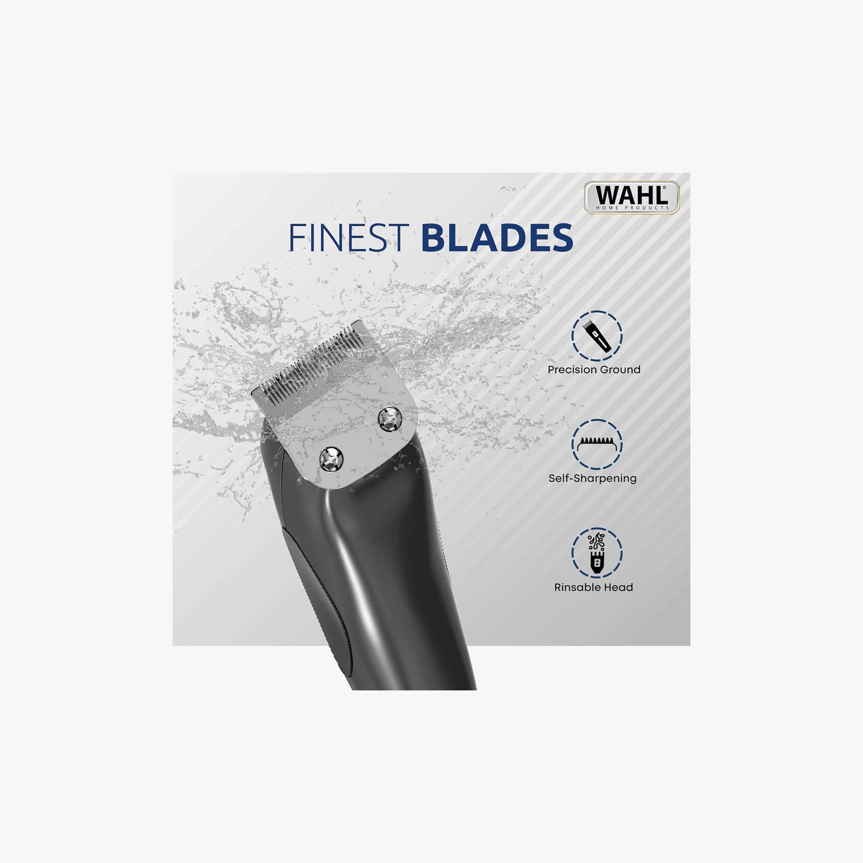 ماكينة تشذيب سلكية ولاسلكية لي أوبتيموس فضي ذو من واهل | 9885-027-beautyandpersonalcare-mens-shaving-image-5