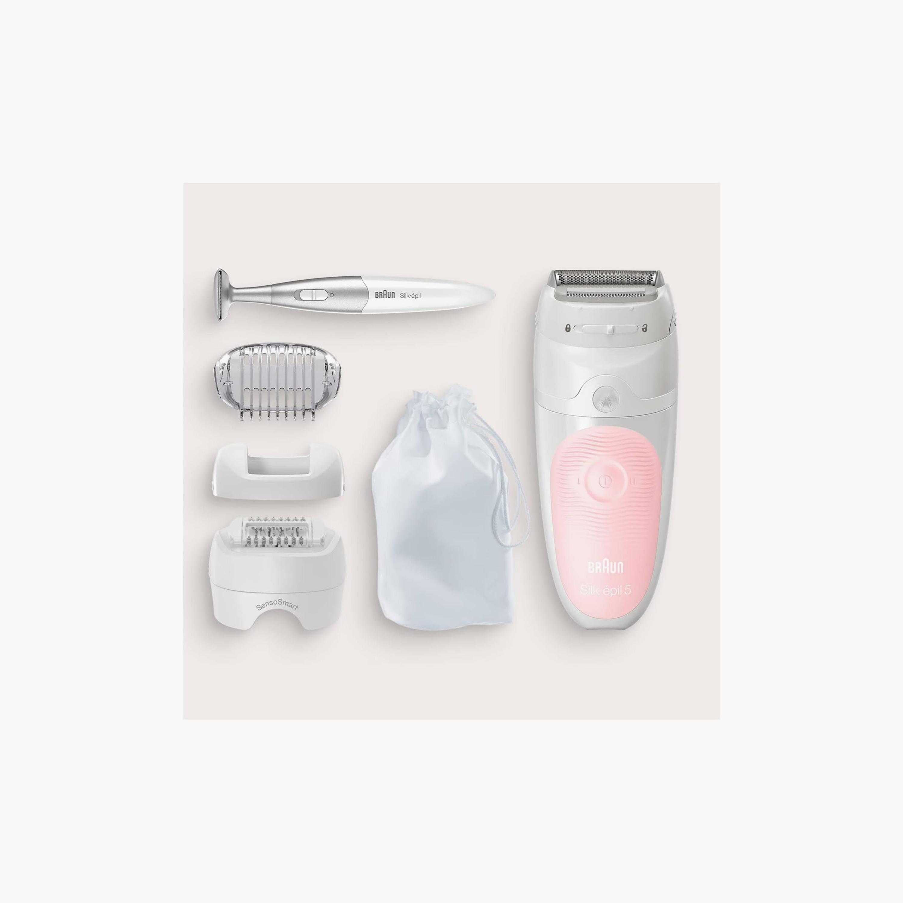 ماكينة إزالة الشعر الرطبة والجافة ذات سيريز 5 باللون الأبيض من براون | SES 5820-beautyandpersonalcare-appliances-hairremovaltools-shavers-image-10