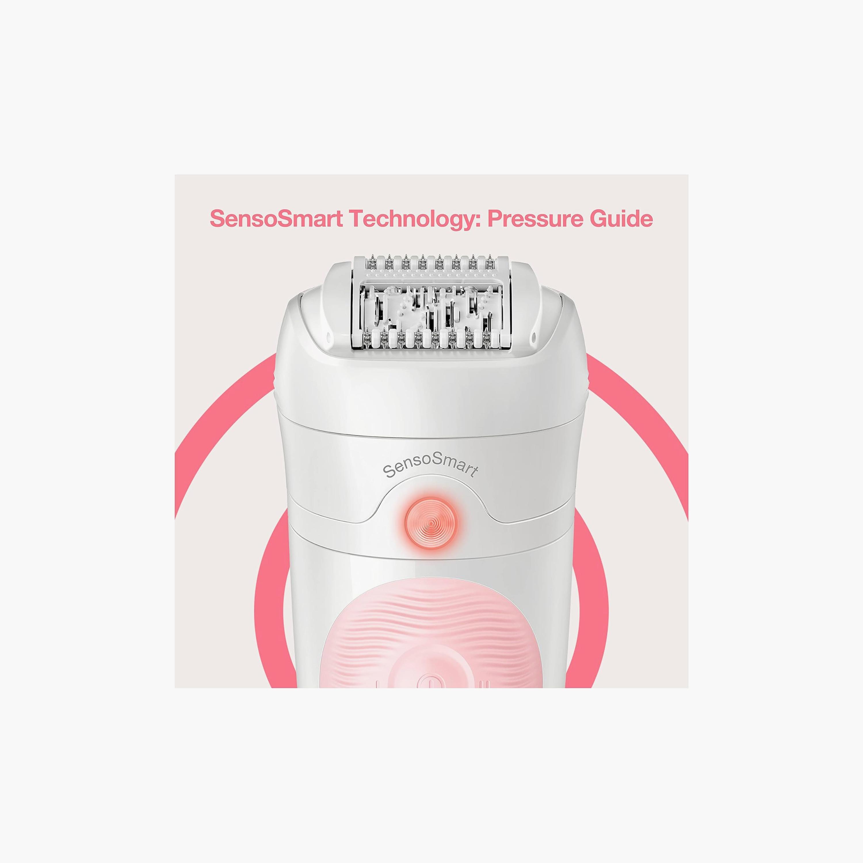 ماكينة إزالة الشعر الرطبة والجافة ذات سيريز 5 باللون الأبيض من براون | SES 5820-beautyandpersonalcare-appliances-hairremovaltools-shavers-image-3