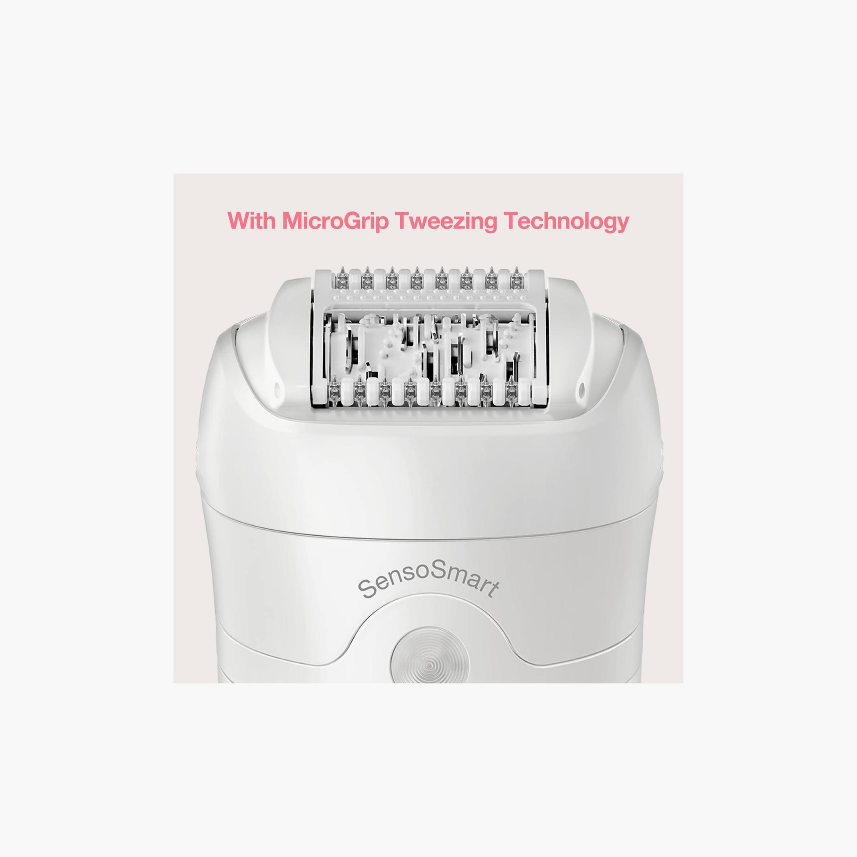 ماكينة إزالة الشعر الرطبة والجافة ذات سيريز 5 باللون الأبيض من براون | SES 5820-beautyandpersonalcare-appliances-hairremovaltools-shavers-image-4