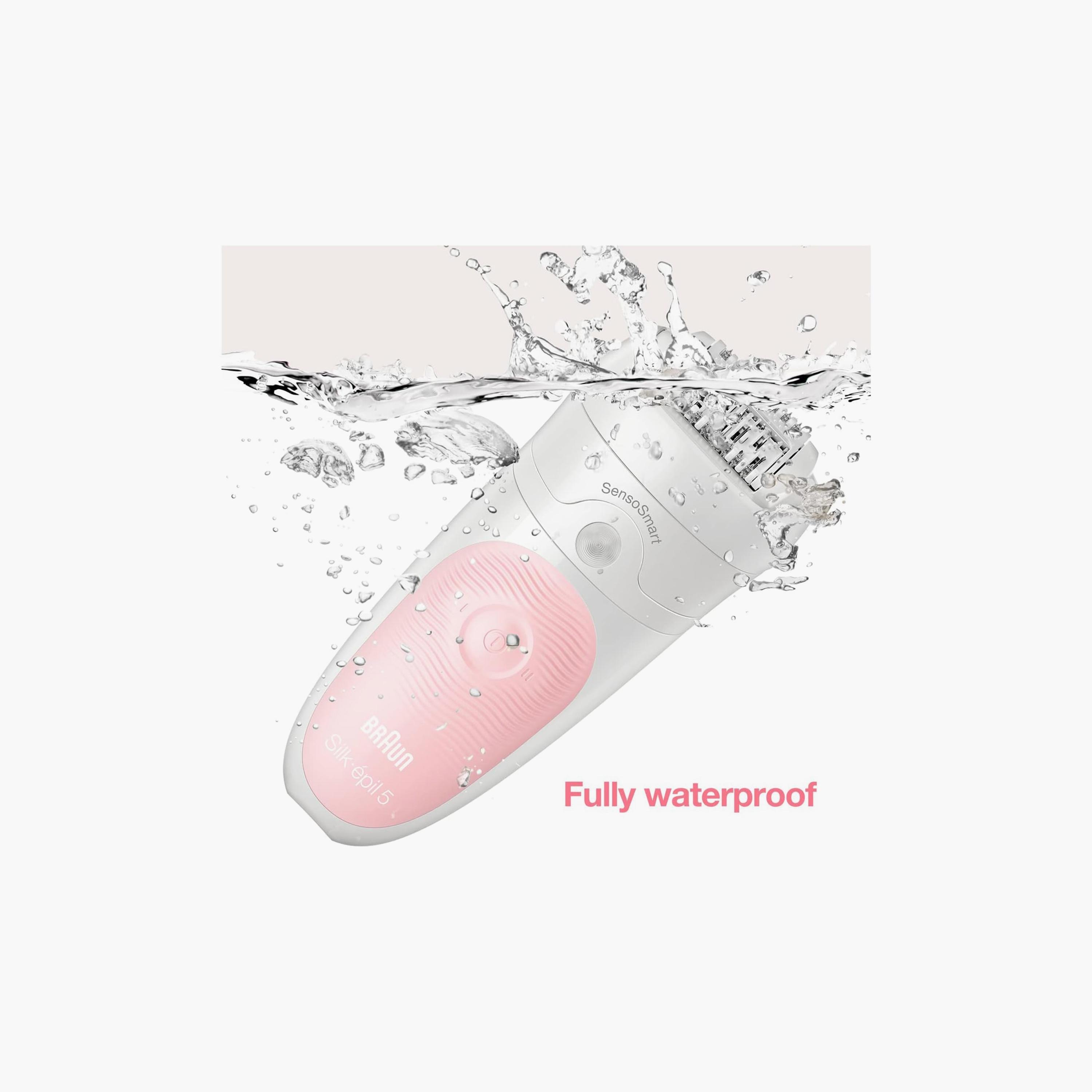ماكينة إزالة الشعر الرطبة والجافة ذات سيريز 5 باللون الأبيض من براون | SES 5820-beautyandpersonalcare-appliances-hairremovaltools-shavers-image-6