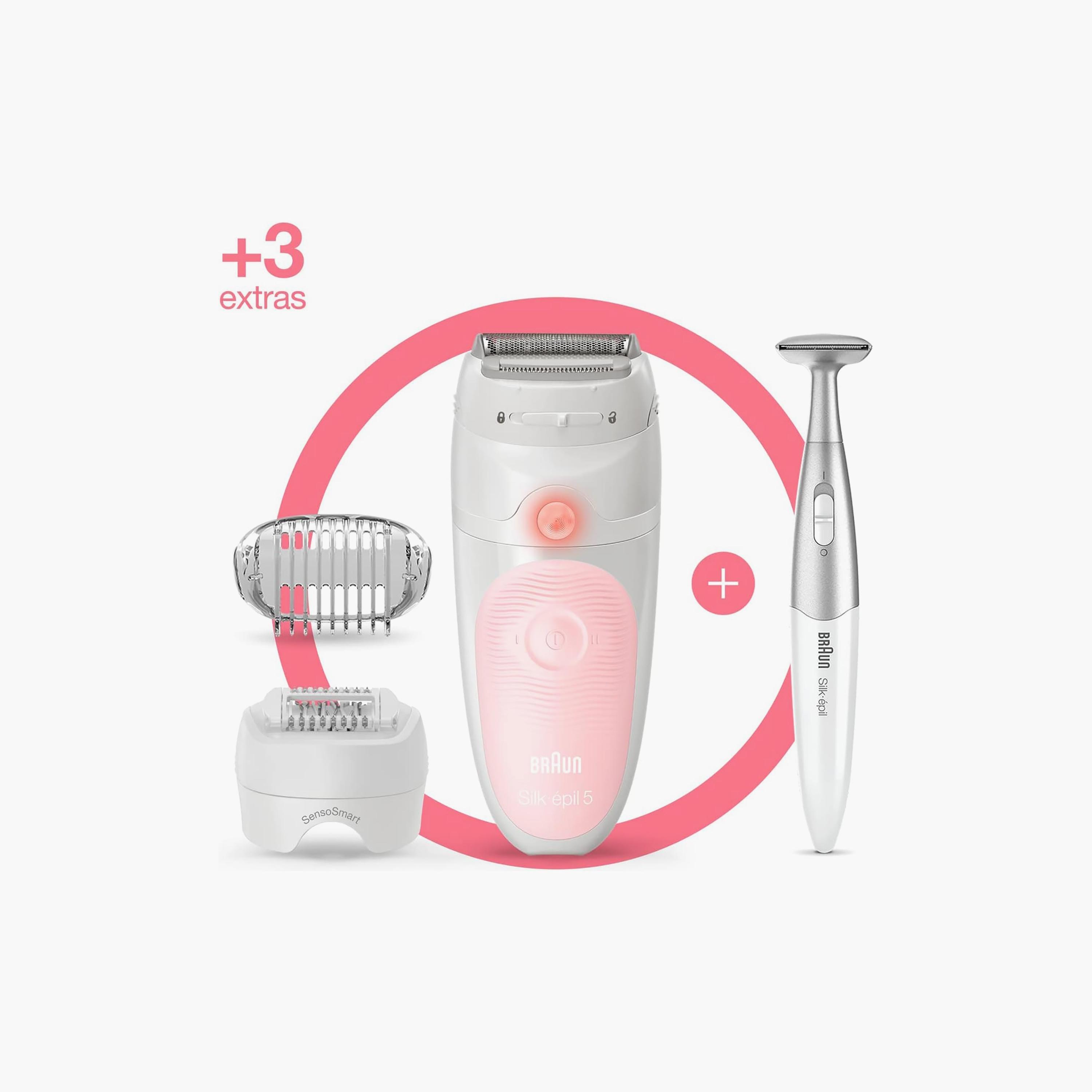 ماكينة إزالة الشعر الرطبة والجافة ذات سيريز 5 باللون الأبيض من براون | SES 5820-beautyandpersonalcare-appliances-hairremovaltools-shavers-image-8
