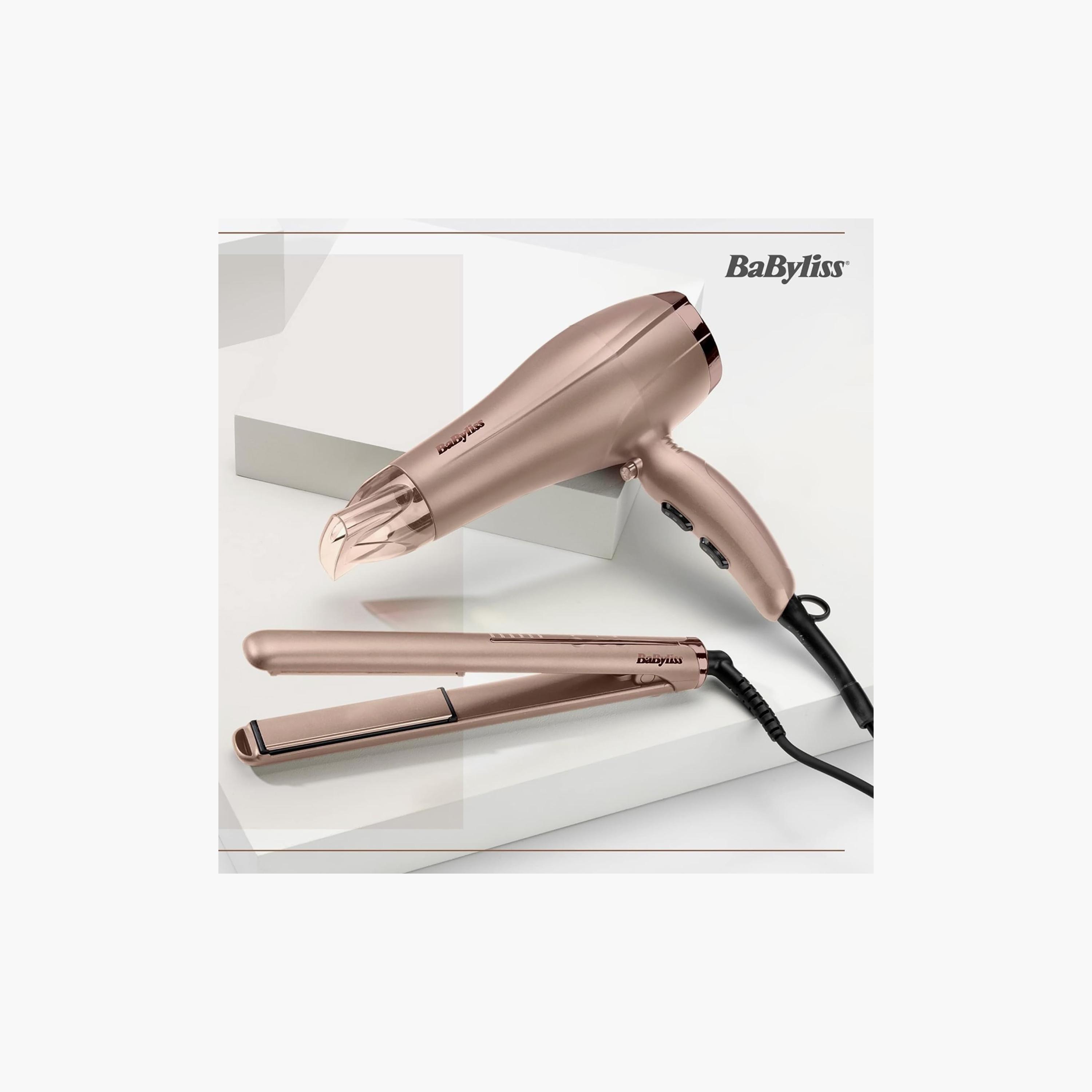 مجموعة فرد الشعر ومجفف قوي وفوهة مكثفة رفيعة باللون البيج من بابيليس | 5514PSDE-beautyandpersonalcare-appliances-hairstylingtools-curlingandstyler-image-6