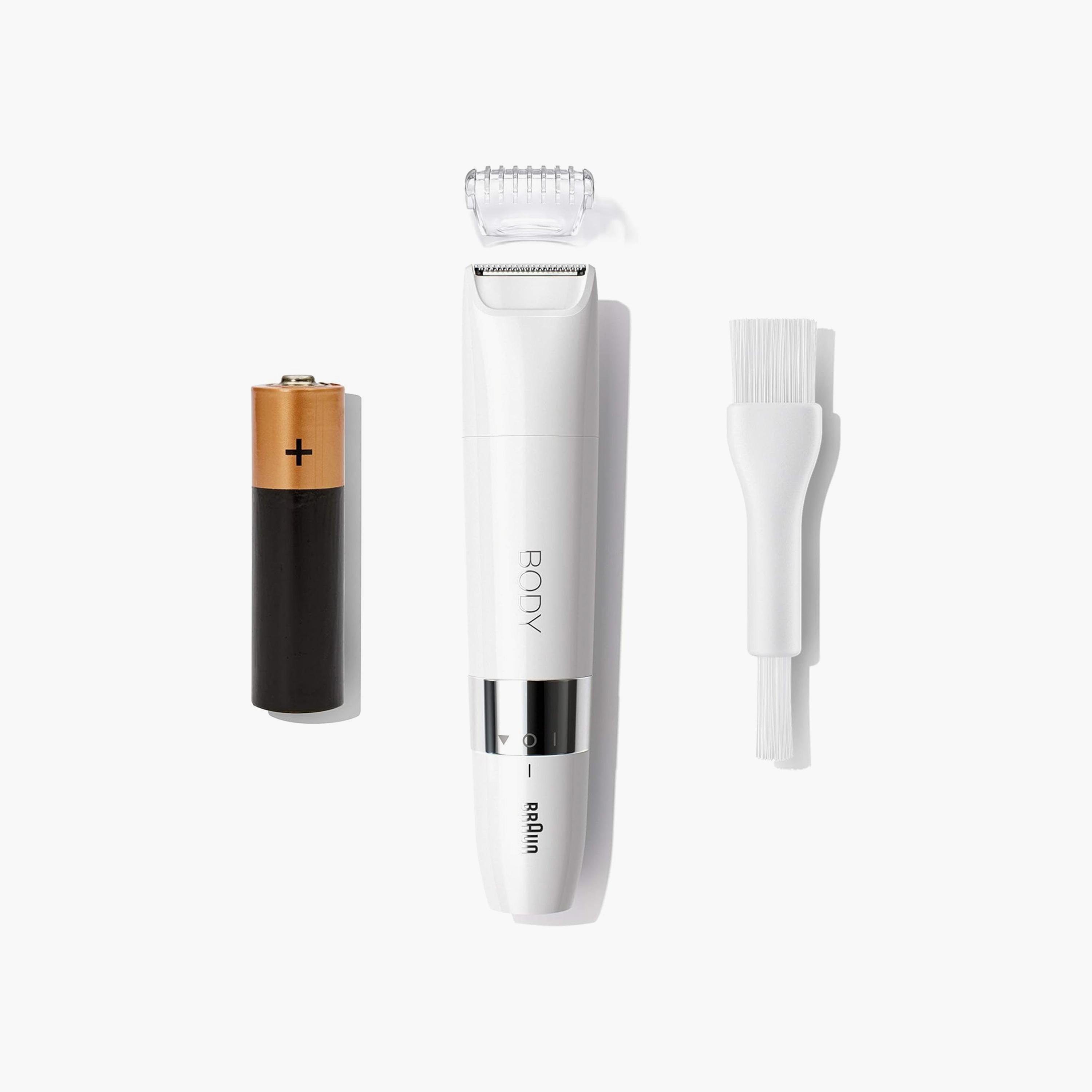ماكينة تشذيب الجسم الصغيرة ذات الرطب والجاف من براون باللون الأبيض | BS1000-beautyandpersonalcare-mens-shaving-image-5