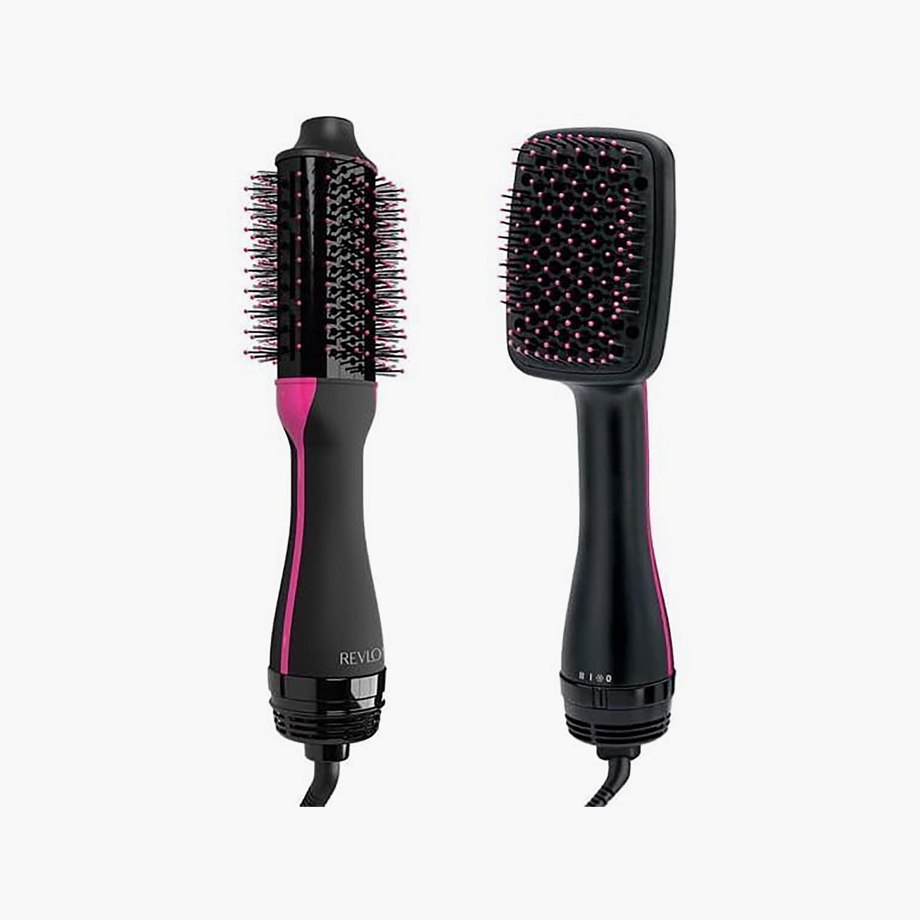 Revlon Styler Brush 1100 Watts 2 Piece Black | RVDR5282ARBGP-beautyandpersonalcare-appliances-hairstylingtools-curlingandstyler-image-1