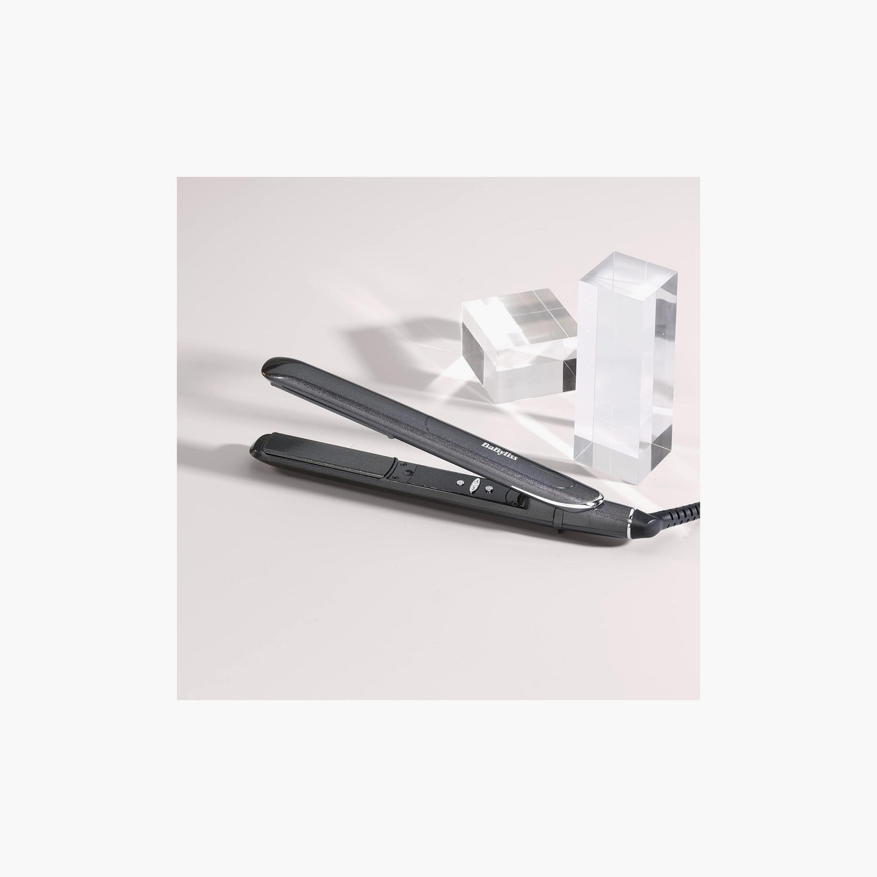 مكواة فرد الشعر ذات بلاتينيوم دايموند إنفوسيد باللون الأسود من بابيليس | ST259SDE-beautyandpersonalcare-appliances-hairstylingtools-curlingandstyler-image-2