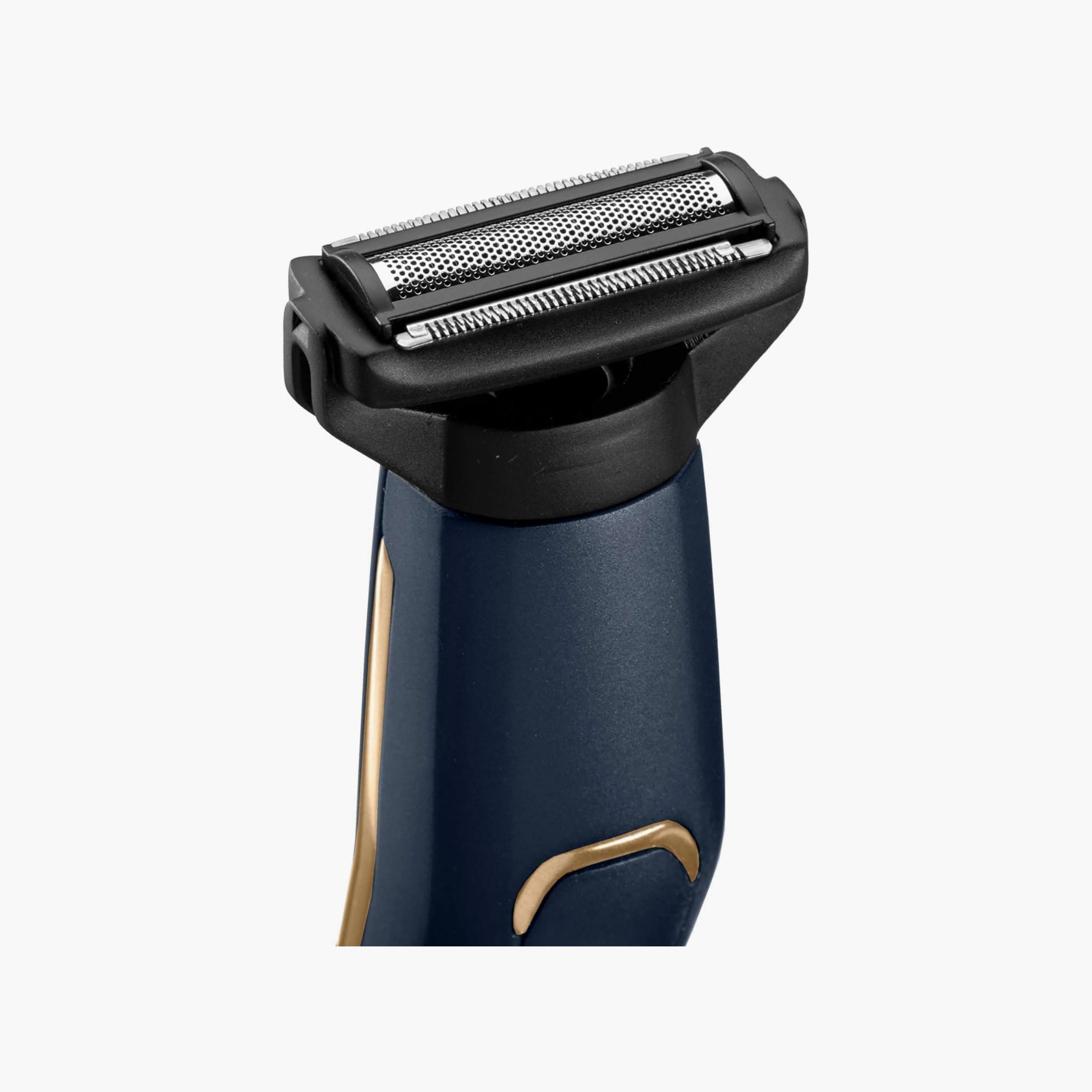 ماكينة العناية بالجسم من بابيليس باللونين الأسود والأزرق الذهبي | BABBG120SDE-beautyandpersonalcare-mens-shaving-image-4