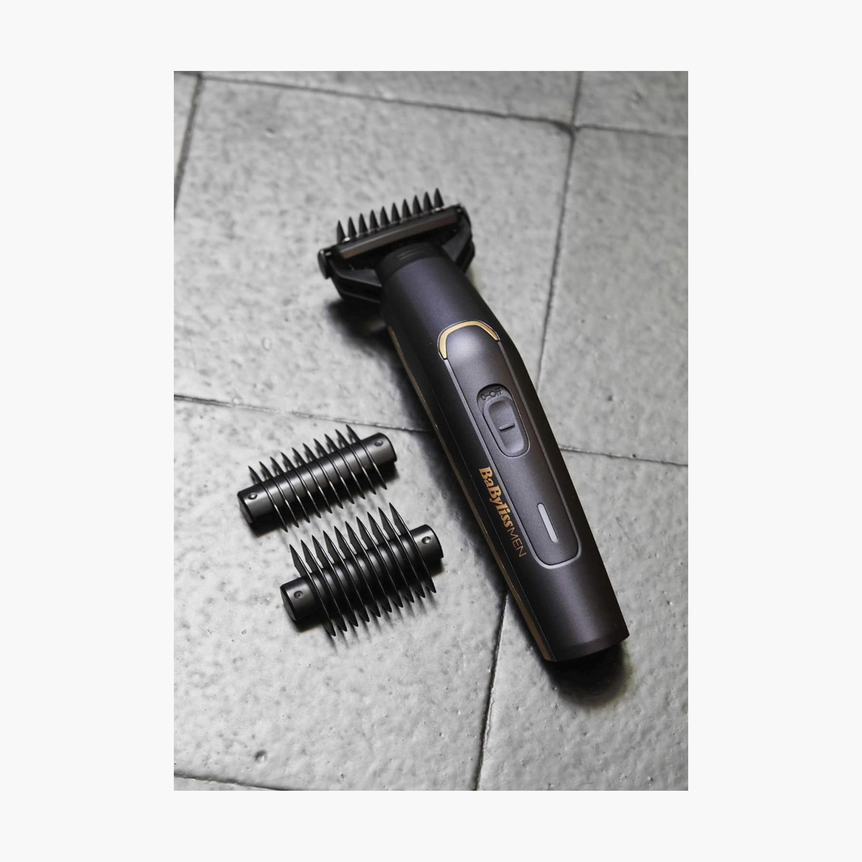 ماكينة العناية بالجسم من بابيليس باللونين الأسود والأزرق الذهبي | BABBG120SDE-beautyandpersonalcare-mens-shaving-image-7