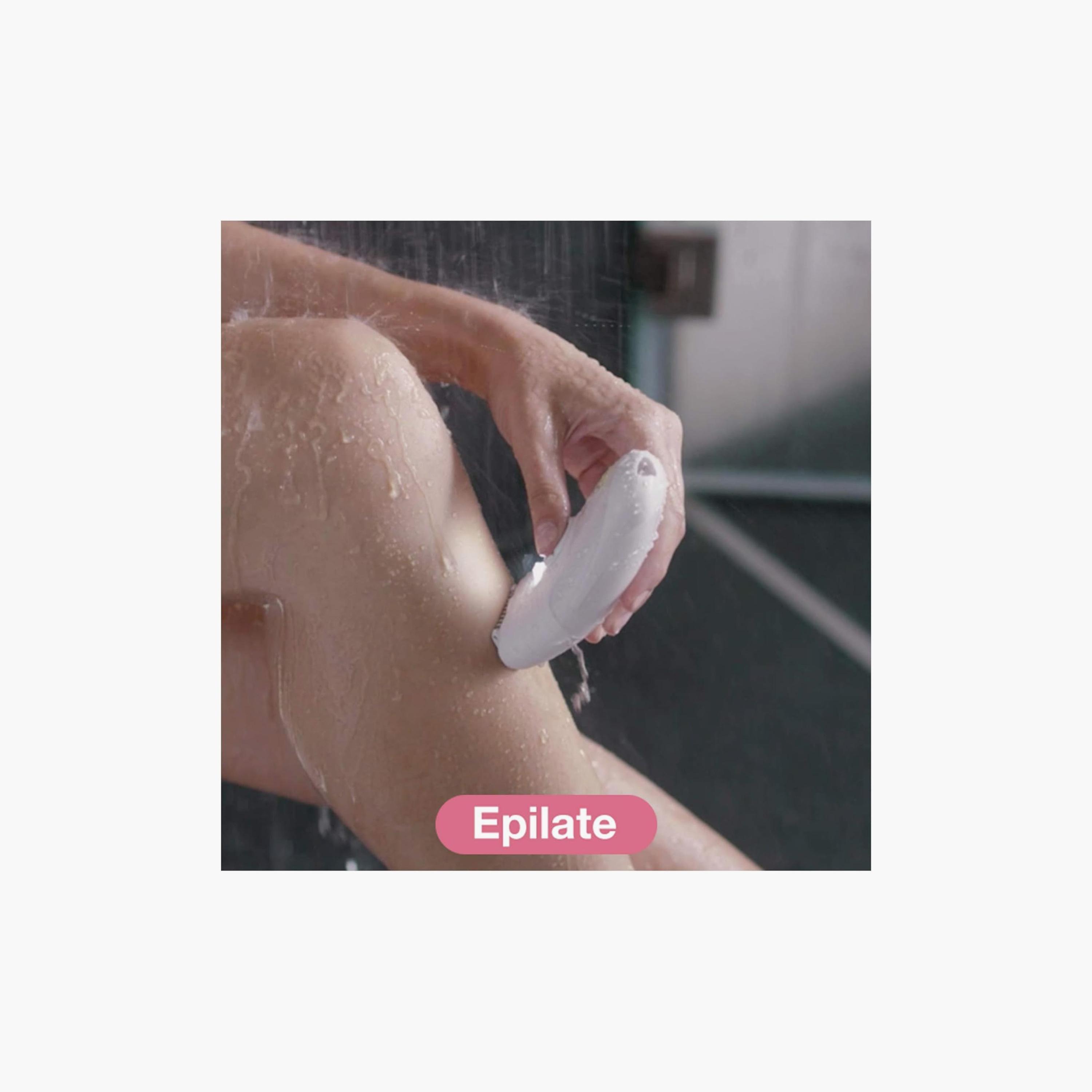 ماكينة إزالة الشعر من براون سنسور باللون الأبيض والوردي | SES 5875 BS-beautyandpersonalcare-appliances-hairremovaltools-shavers-image-4