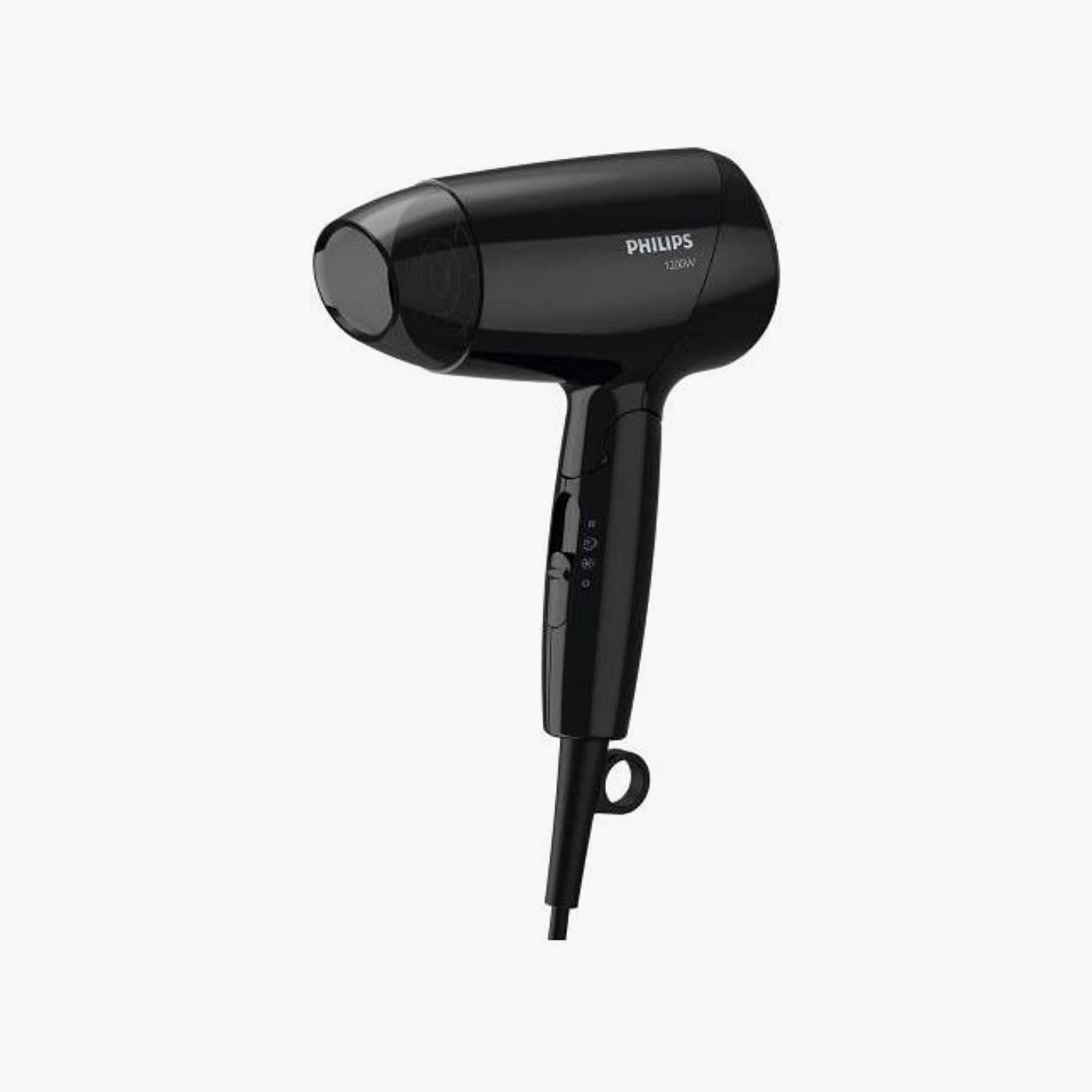 مجفف الشعر من فيليبس بلون أسود | BHC010-beautyandpersonalcare-appliances-hairstylingtools-hairdryers-image-1