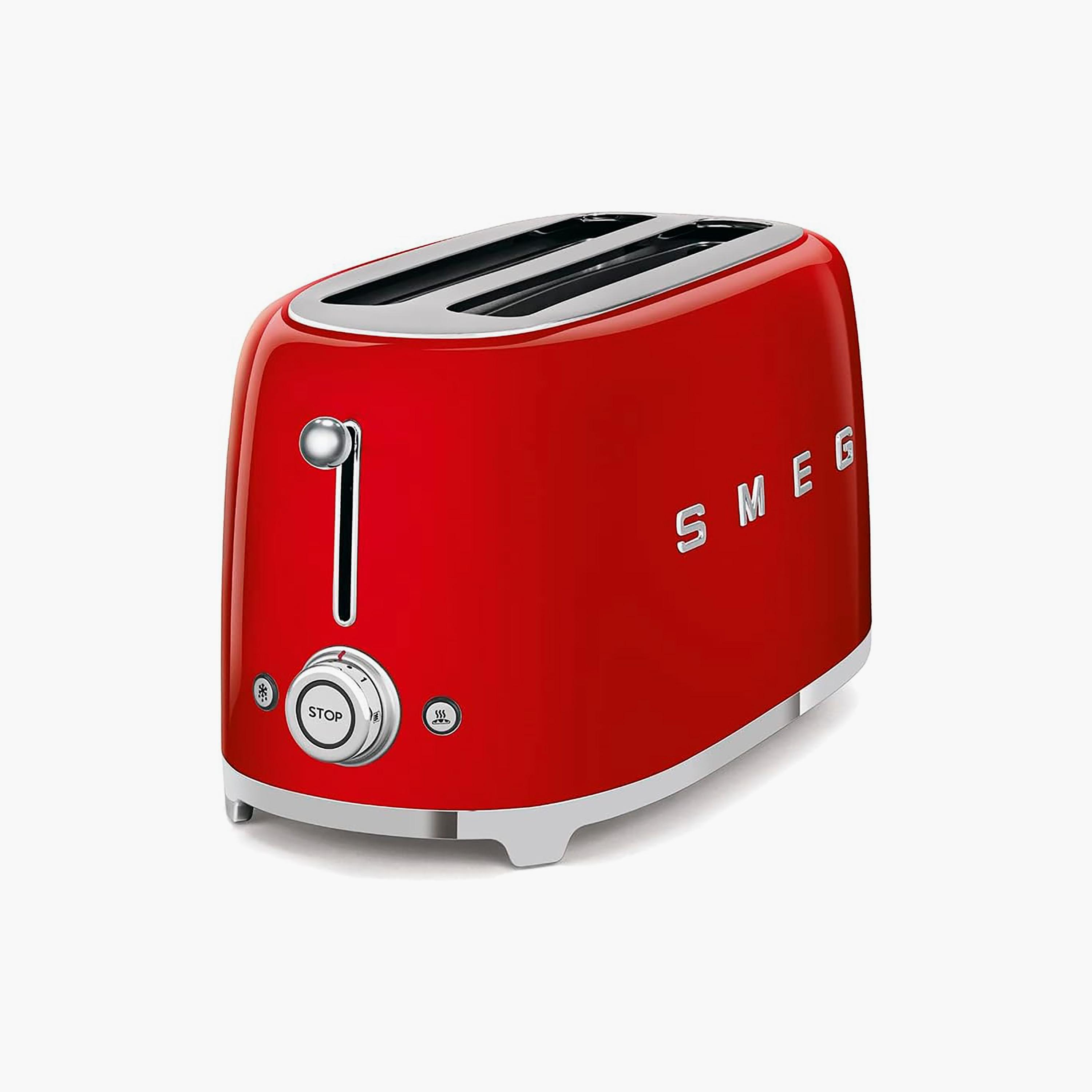محمصة سميج ذات 4 شريحة حمراء | TSF02RDUK-household-appliances-kitchenappliances-toasters-image-2