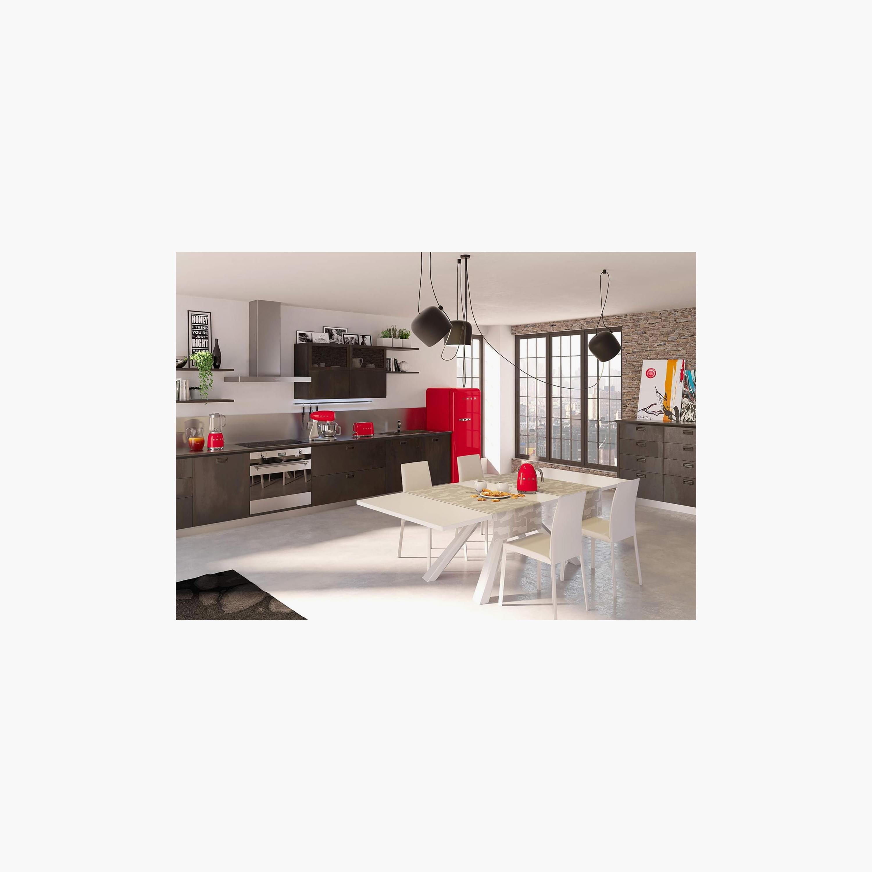 محمصة سميج ذات 4 شريحة حمراء | TSF02RDUK-household-appliances-kitchenappliances-toasters-image-4