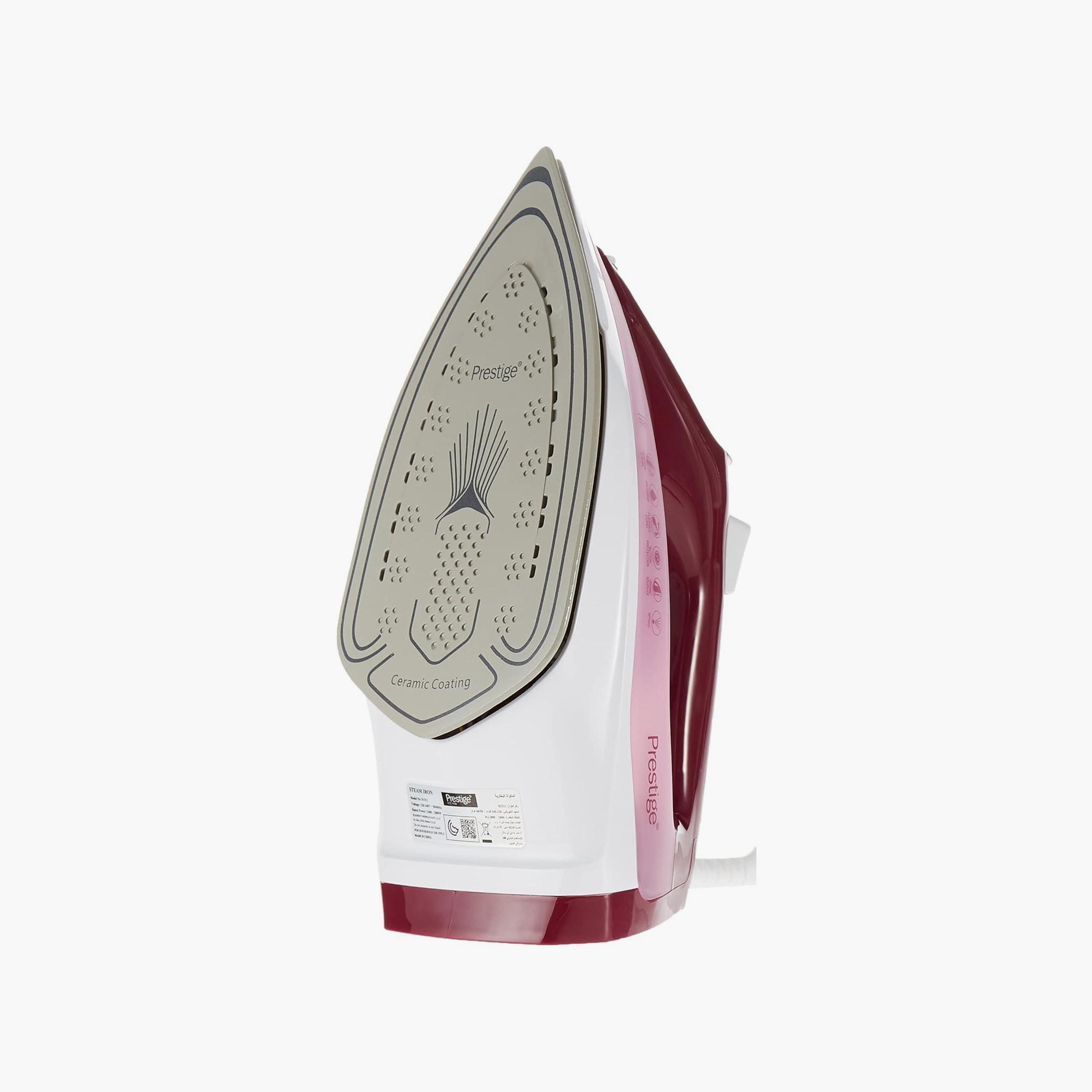 Prestige Steam Iron Red | PR81511-household-appliances-homeappliances-ironandsteamers-image-3