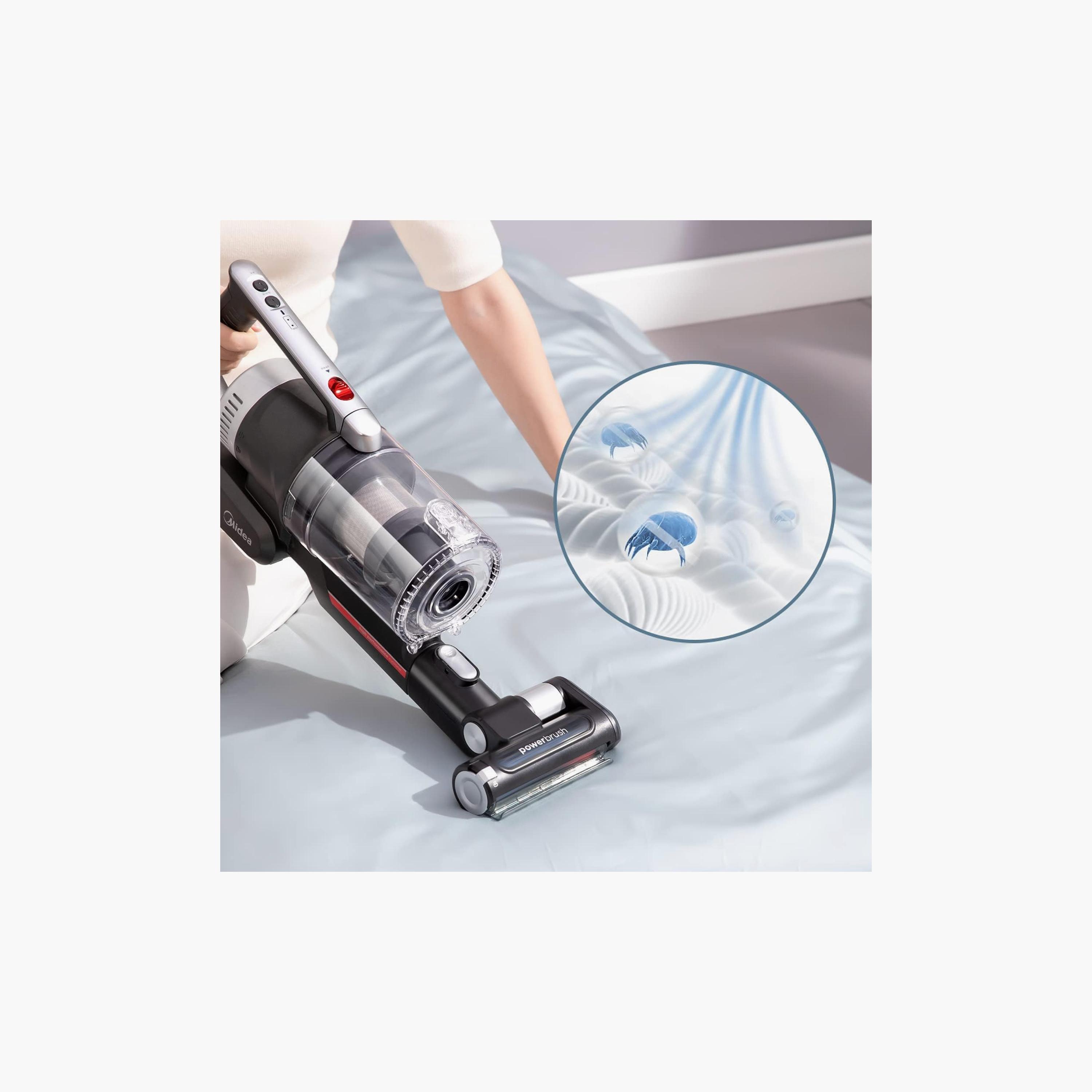 مكنسة كهربائية ذات عصا لاسلكية من ميديا باللونين الأسود والرمادي | P7FLEX-household-appliances-homeappliances-vacuumcleaners-image-5