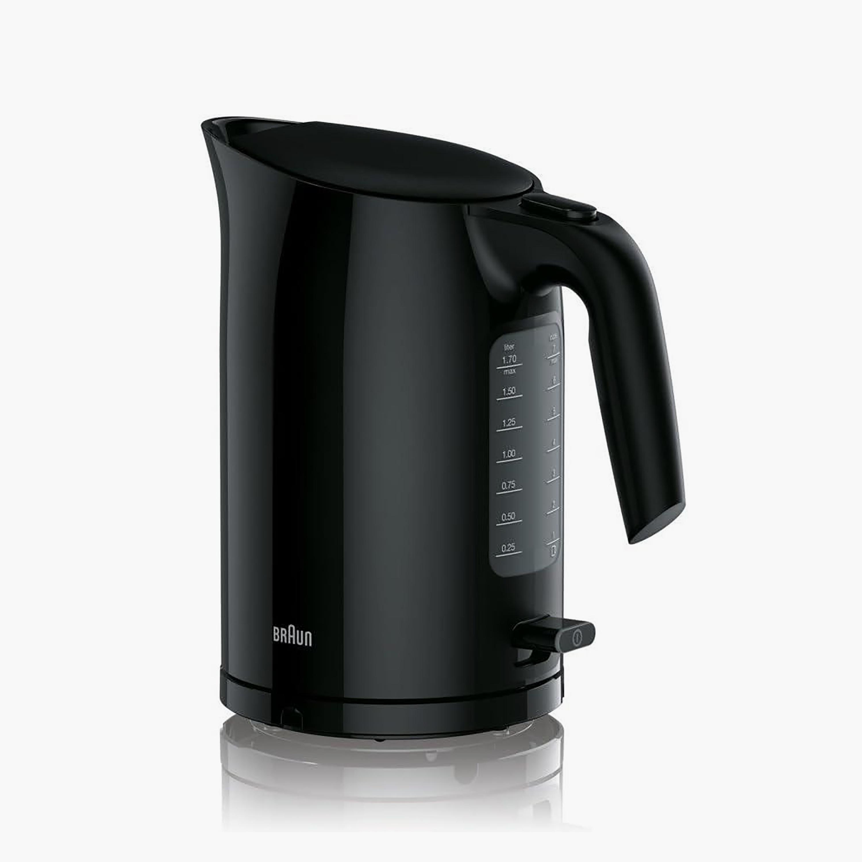 غلاية براون بيورياز بلون أبيض ذات 1.7 لتر بلون أبيض | WK3110-household-appliances-kitchenappliances-electrickettles-image-1