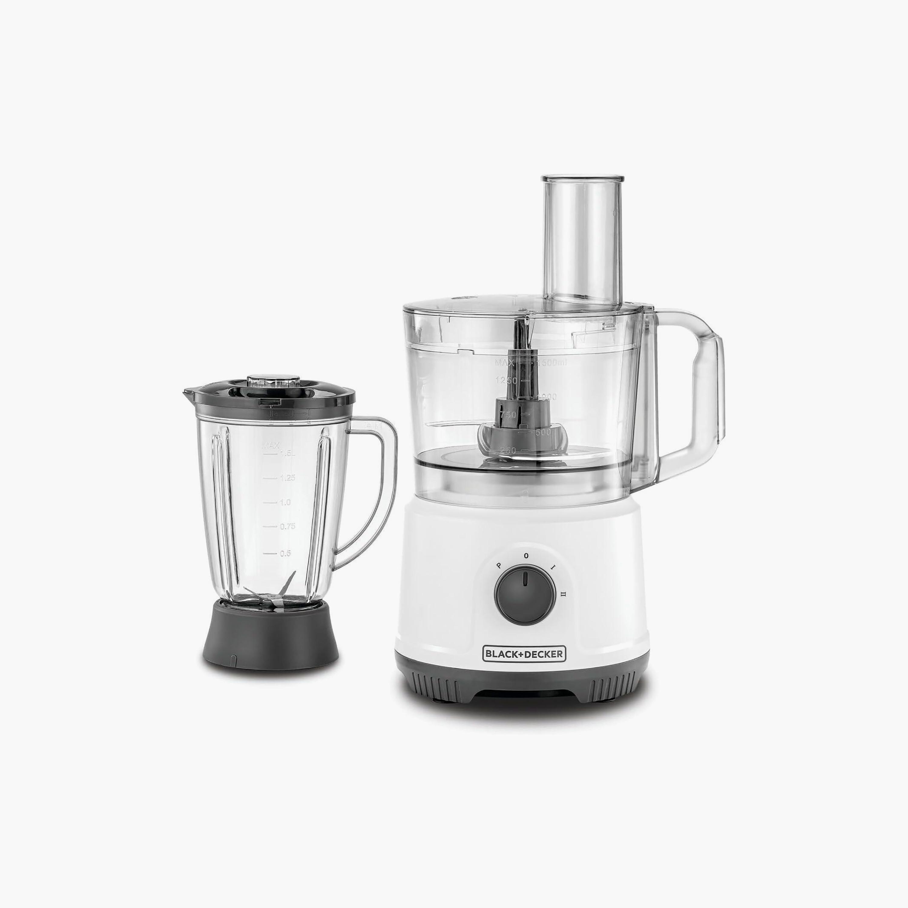 محضر طعام متعدد الوظائف ذو 5 في 1 بقدرة 800 واط بلون أبيض من بلاك اند ديكر | FX822-B5-household-appliances-kitchenappliances-foodprocessors-image-2