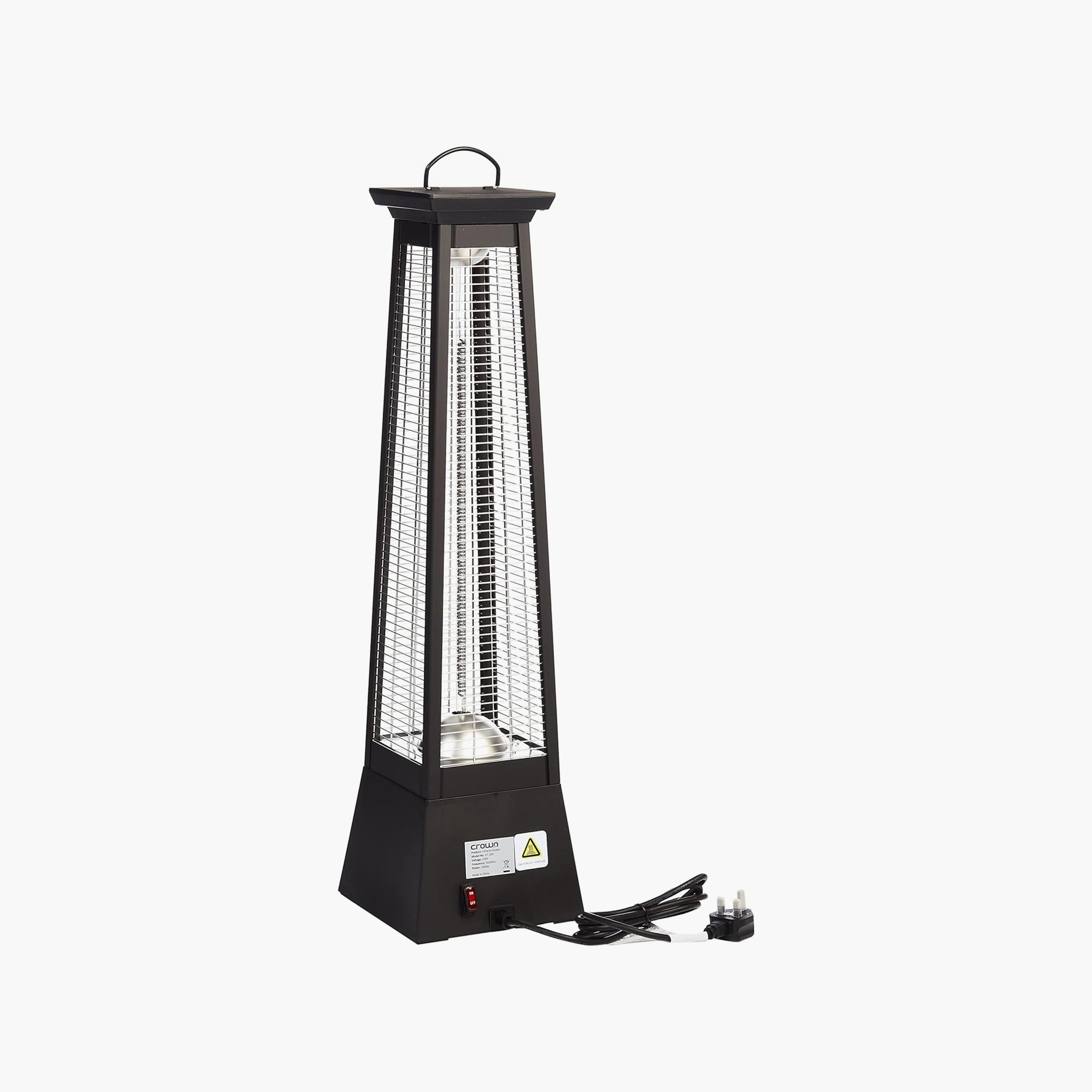 Crownline Room Heater Black | HT-269-household-appliances-homeappliances-fans-image-2
