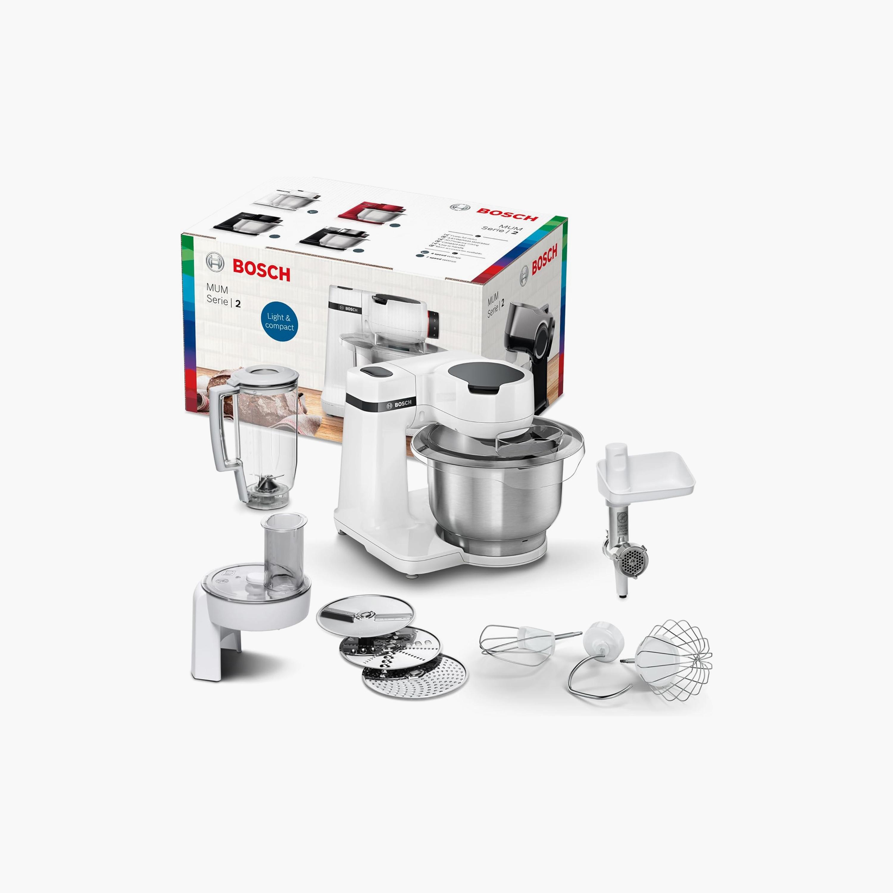 Bosch Kitchen Machine With Meat Mincer White | MUMS2EW30G-PROMO_EMAX_AE_ENBD_131026-image-1