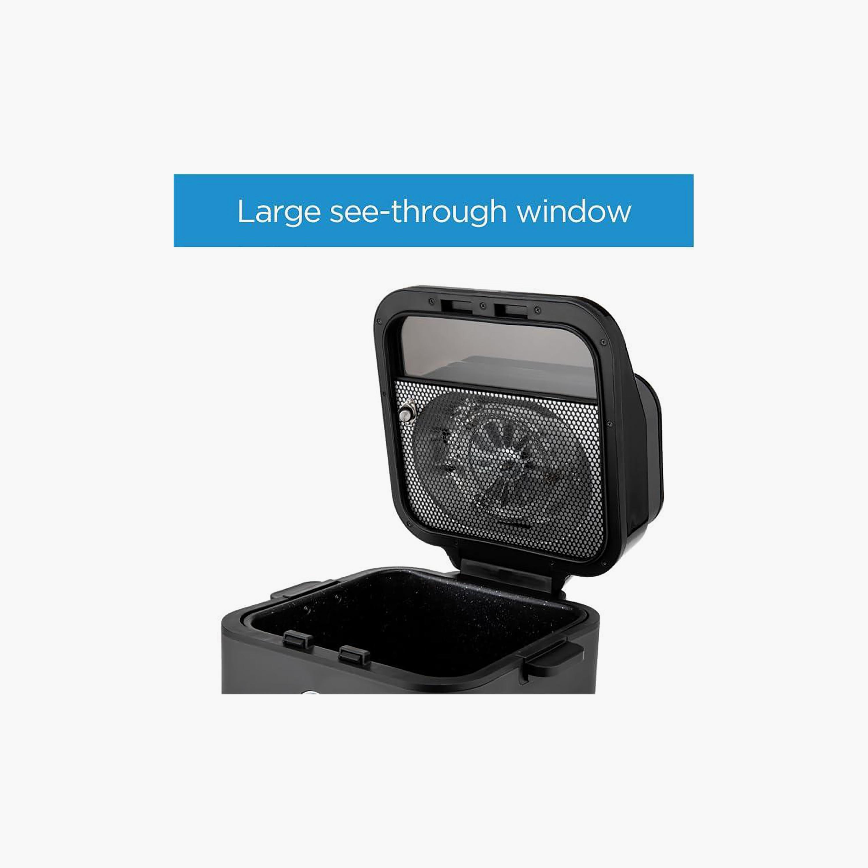 Midea Digital Air Fryer Grey | MFCY75A2-household-appliances-kitchenappliances-foodprocessors-image-3