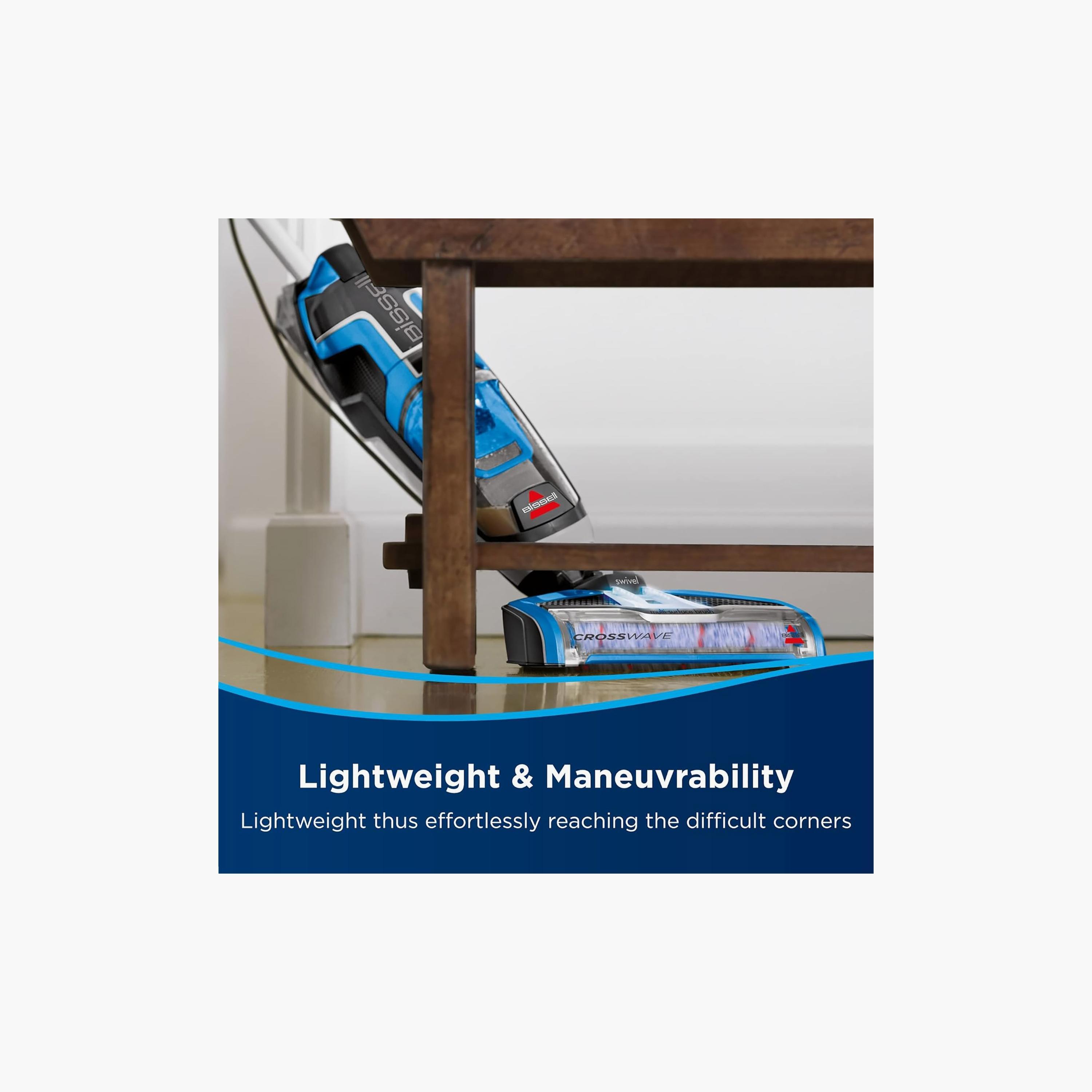 مكنسة كهربائية من بيسيل كروس ويف متعددة الأسطح ذات 3 في 1 مع تقنية 2 تانك | 1713 - BLUE-household-appliances-homeappliances-vacuumcleaners-image-6