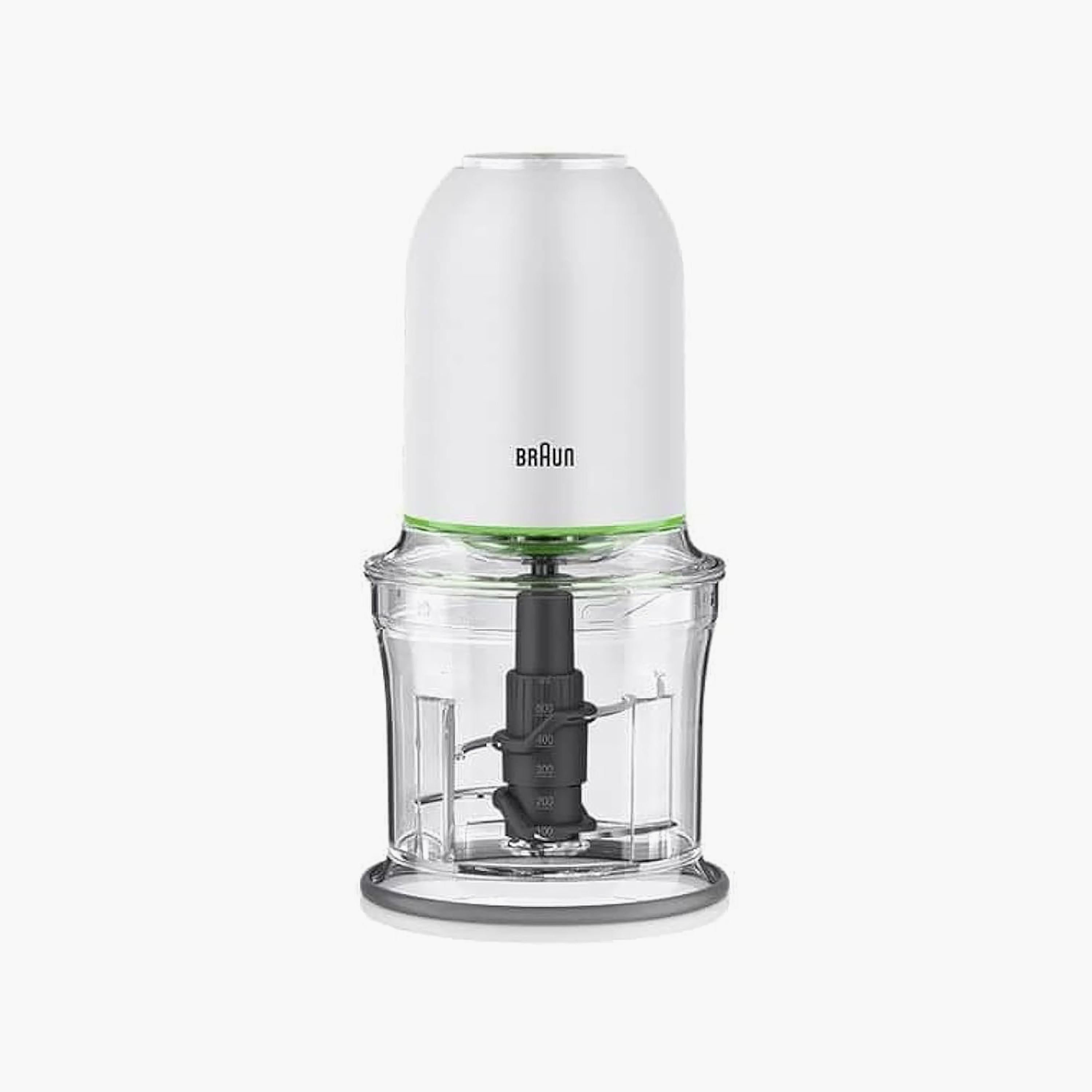 Braun Quade Blade Technology 2-in-1 350 Watt MultiPractic 3 Chopper White | CH 3011 WHITE-household-appliances-kitchenappliances-foodprocessors-image-1